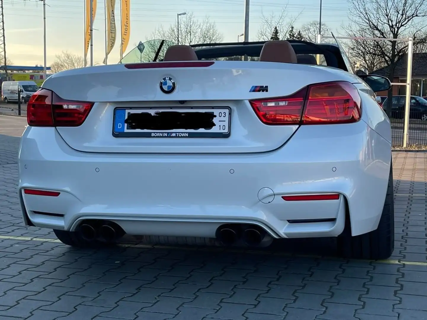 BMW M4 M4 Cabrio DKG Competition Weiß - 1