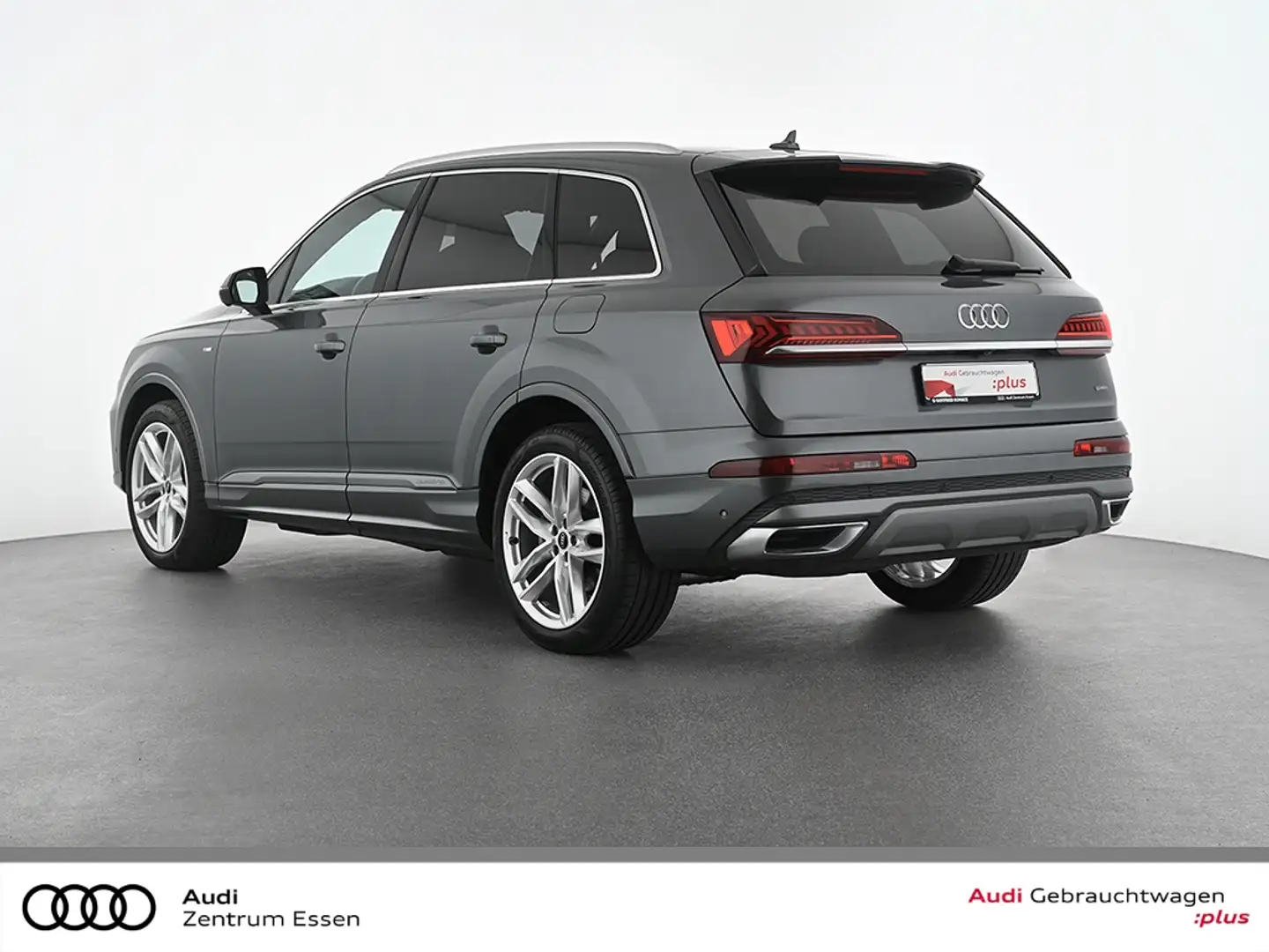 Audi Q7 55 TFSI e quattro S-LINE TIPTRONIC LED PANO   NAV Grau - 2