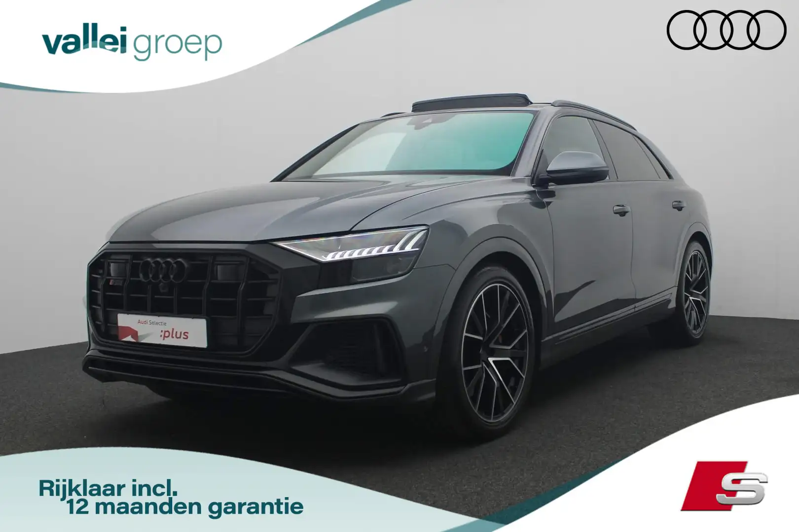 Audi SQ8 4.0 TFSI 507 pk Quattro | Vierwielbesturing | Pano Grijs - 1