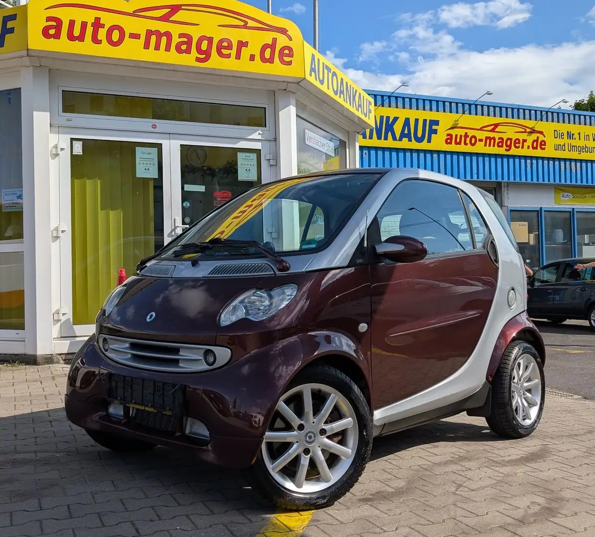 smart forTwo Coupe CDI*Klima*PANO*TÜV&Insp.Neu*Garanti Mauve - 1