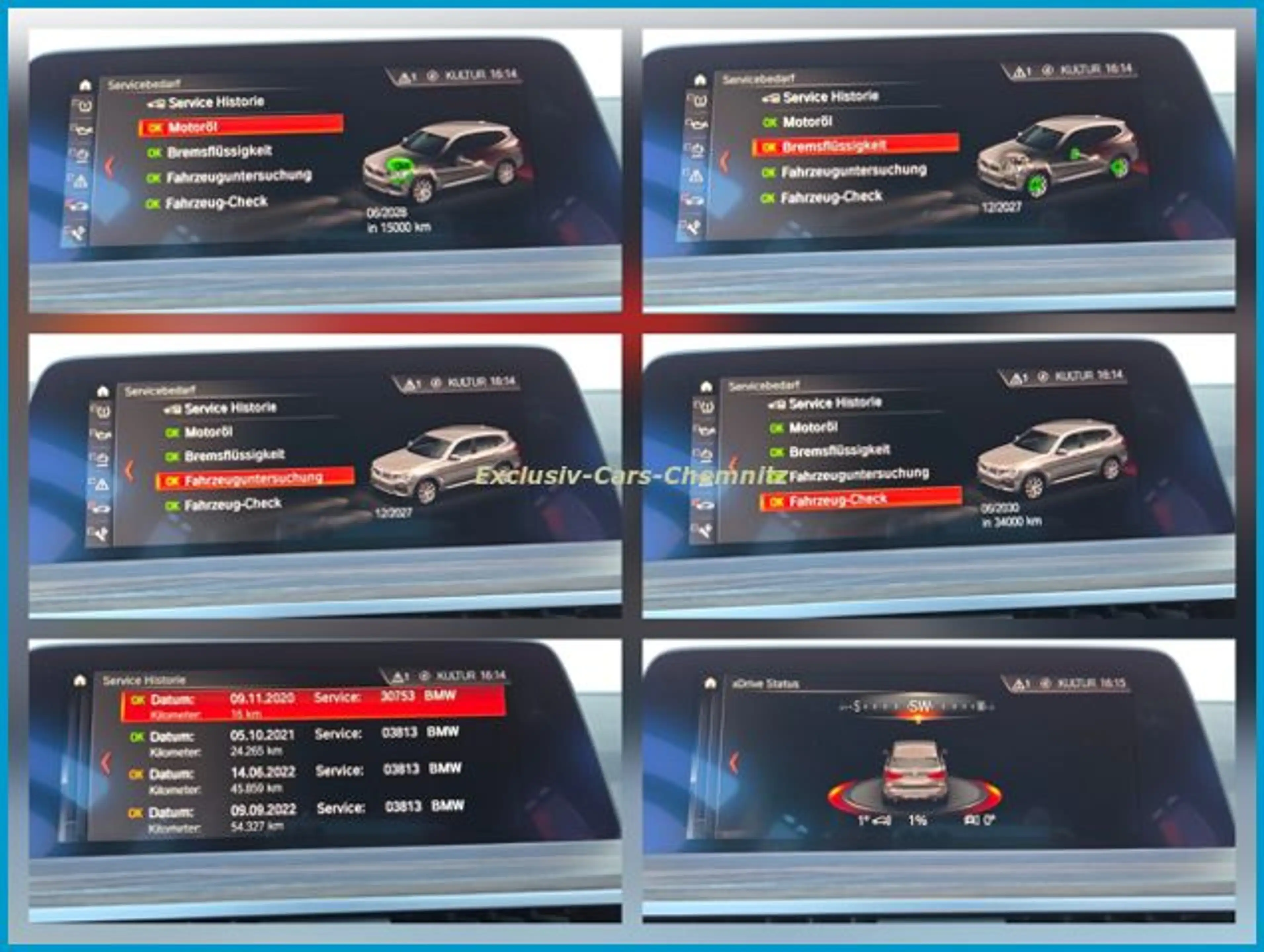 BMW X3 xDrive 30d xLine PANO AHK LEDER eSITZE ACC DC xDri — photo 14