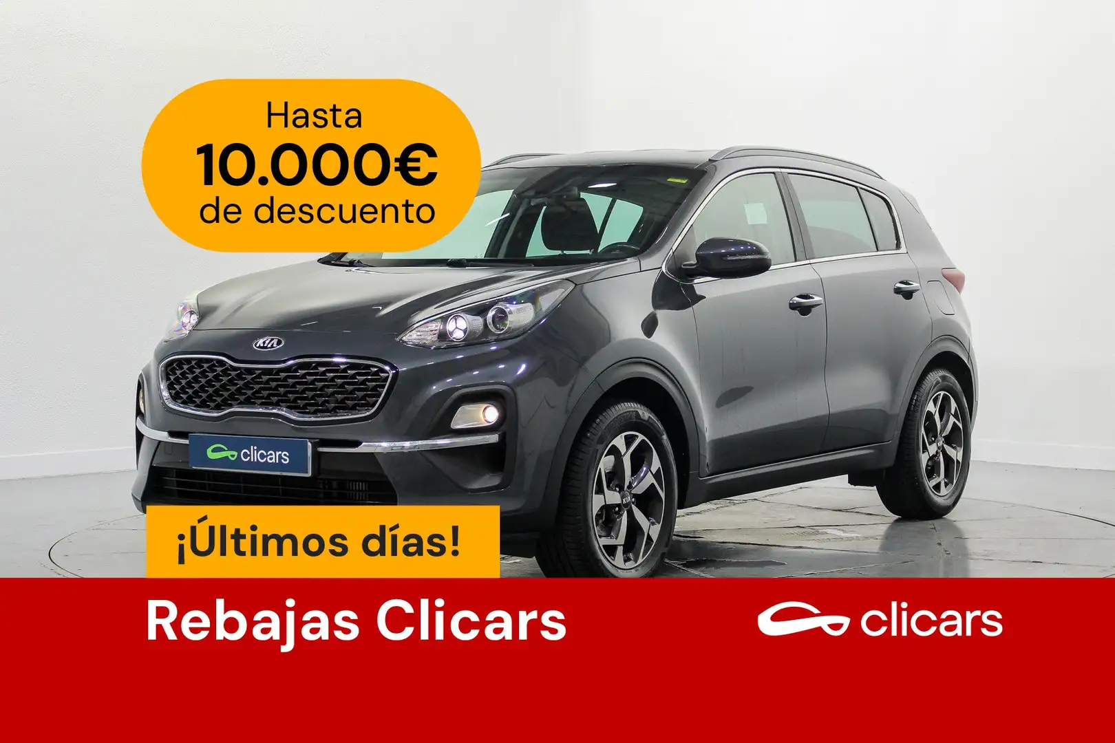 Kia Sportage 1.6 MHEV Drive Plus 4x2 136 Gris - 1