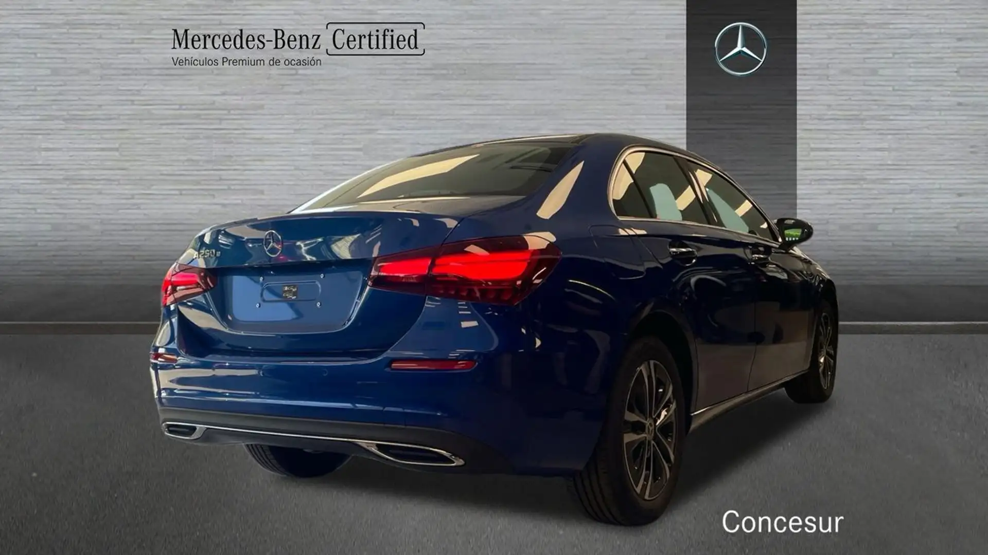 Mercedes-Benz A 250 e con tecnologí híbrida EQ Sedán Blauw - 2