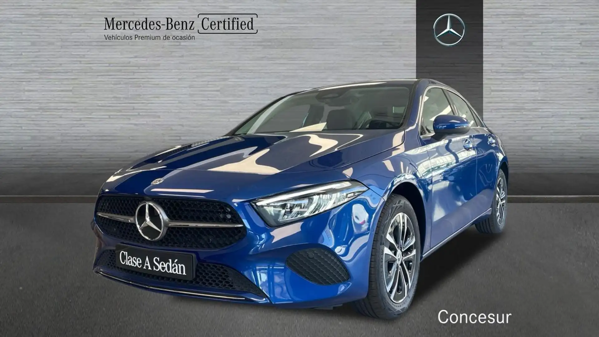 Mercedes-Benz A 250 e con tecnologí híbrida EQ Sedán Blauw - 1