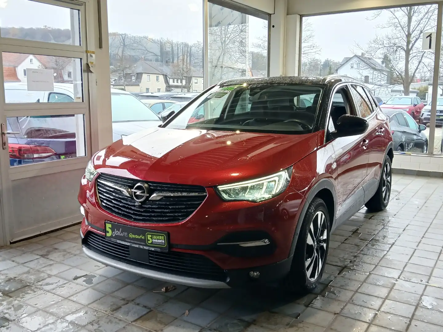 Opel Grandland 1.6T Fin. ab 2,99% Lenkradheizung,Navi Rouge - 2