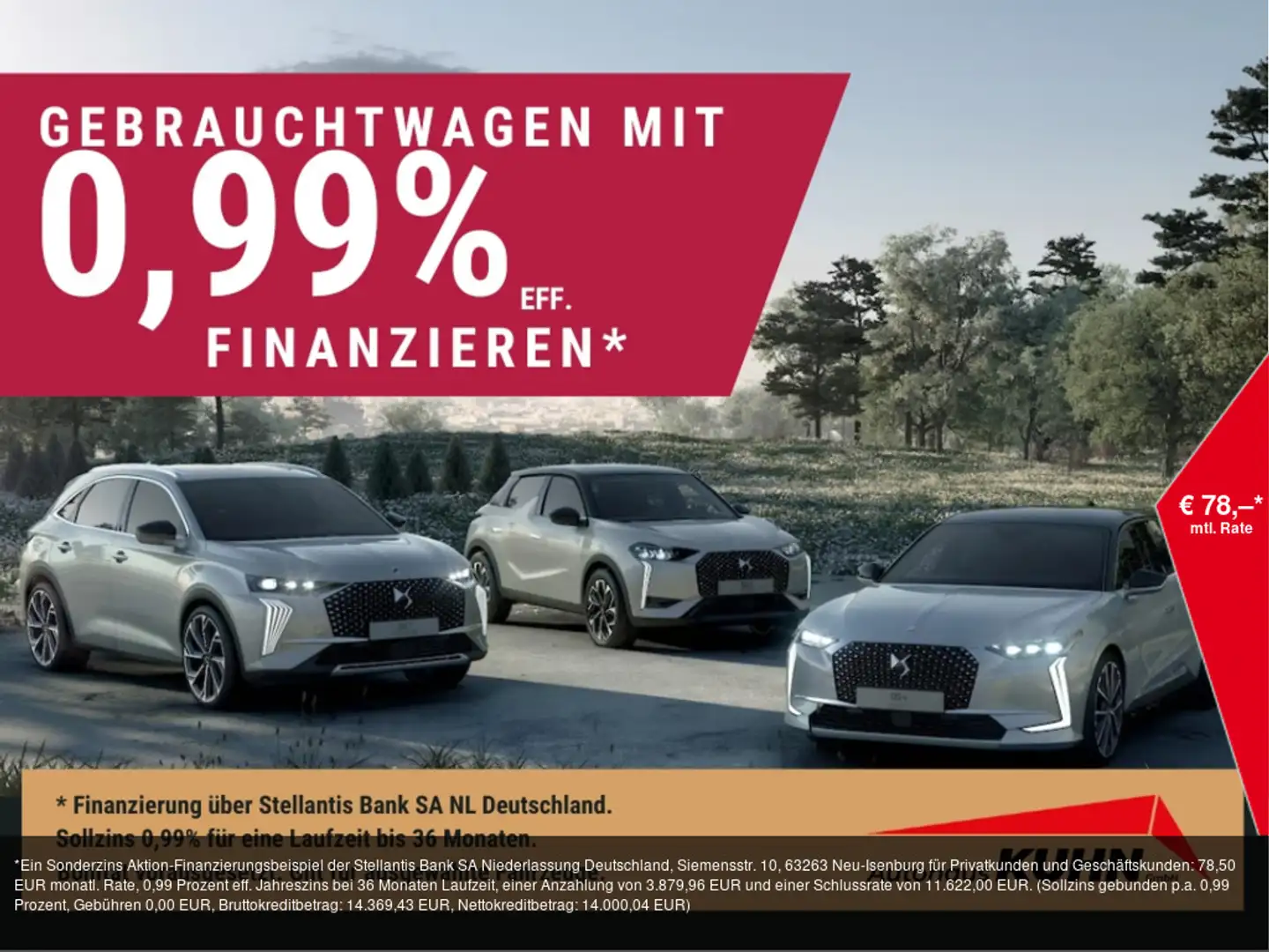 DS Automobiles DS 3 Crossback E-Tense Rivoli HUD MATRIX-LED Gris - 1