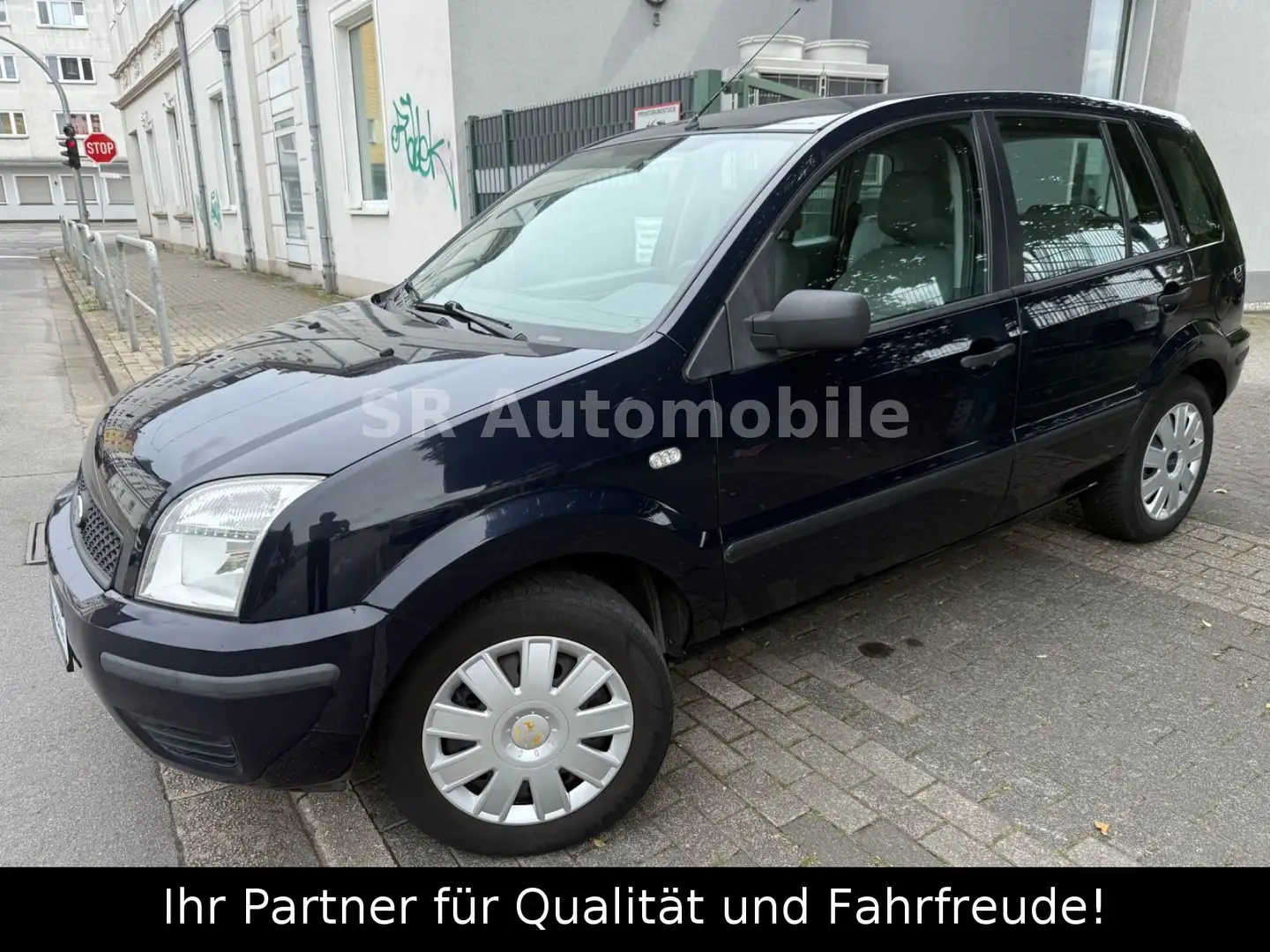 Ford Fusion Viva X 2.HAND*KLIMAANLAGE*E-FENSTER*TÜV* Blau - 2