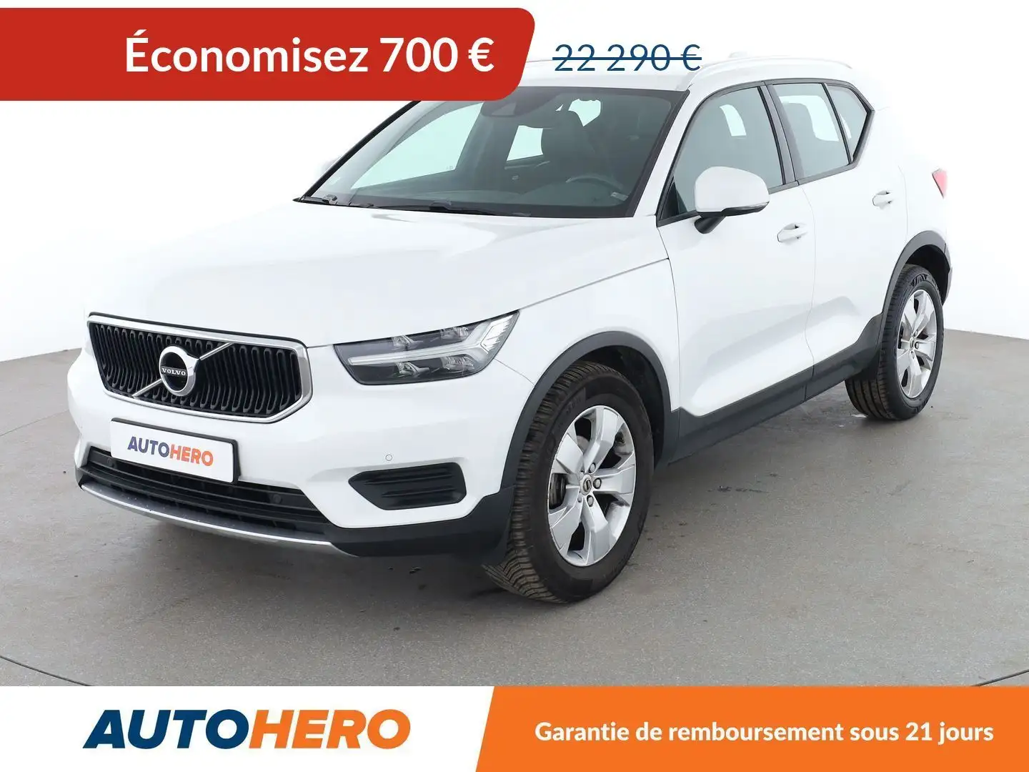 Volvo XC40 2.0 D3 AdBlue Business Geartronic 8 Blanc - 1