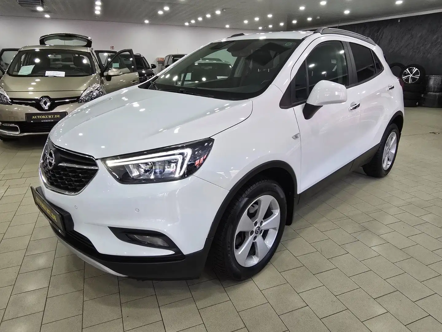 Opel Mokka X Tüv neu 2.Hand Navi Klima Weiß - 1