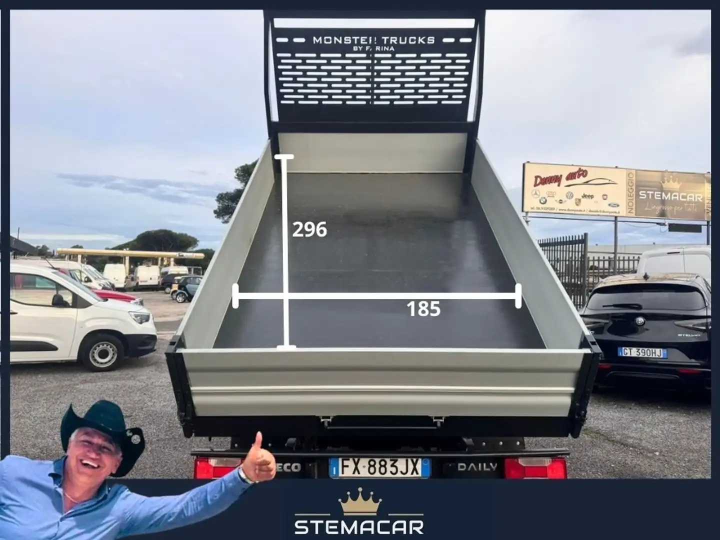 Iveco Daily 35 C14 3750 E6 ribaltabile Blanc - 2