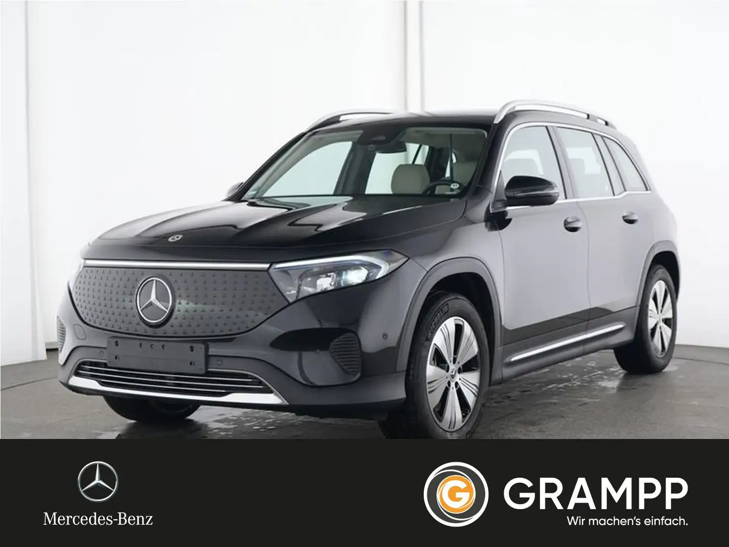 Mercedes-Benz EQB 300 4M Progressive-Advanced/Pano/AHK/Distron Schwarz - 1
