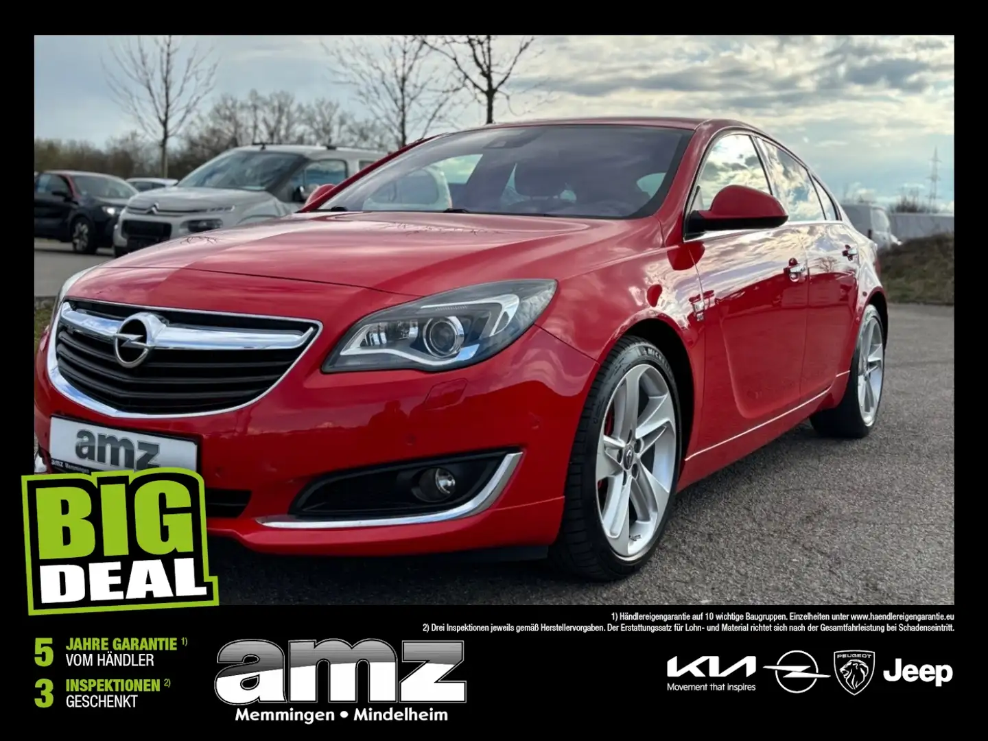 Opel Insignia 2.0T 250 PS*Automatik *sehr gepflegt* Rojo - 1
