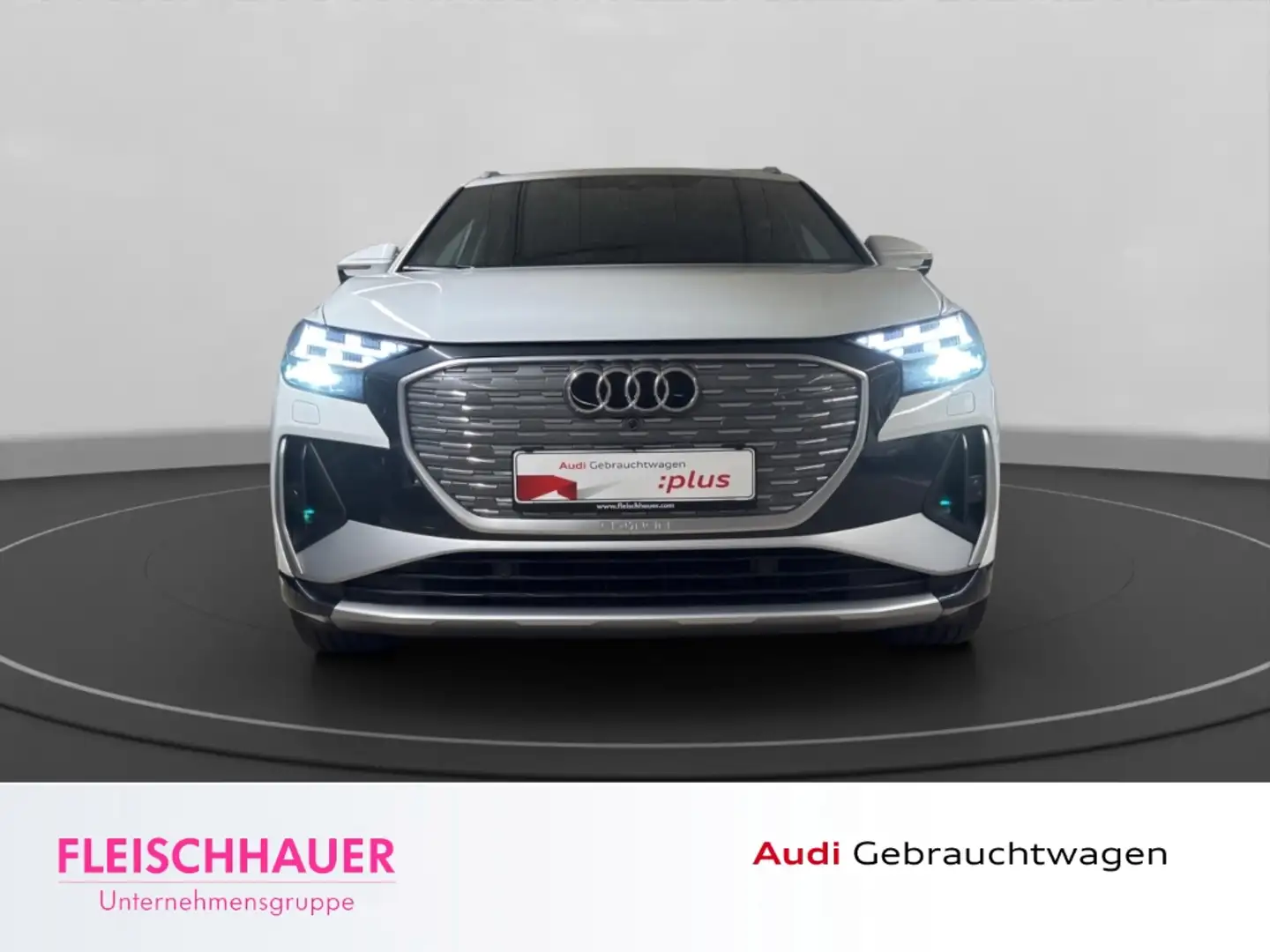 Audi Q4 e-tron 35 MATRIX+PANO+NAVI+PDC+SHZ+VC+S-LINE+TEMPOMAT Weiß - 2