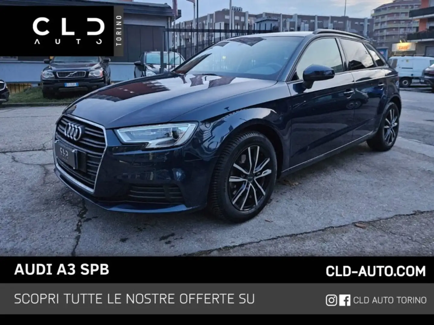Audi A3 SPB 30 TDI Business Advanced Bleu - 1