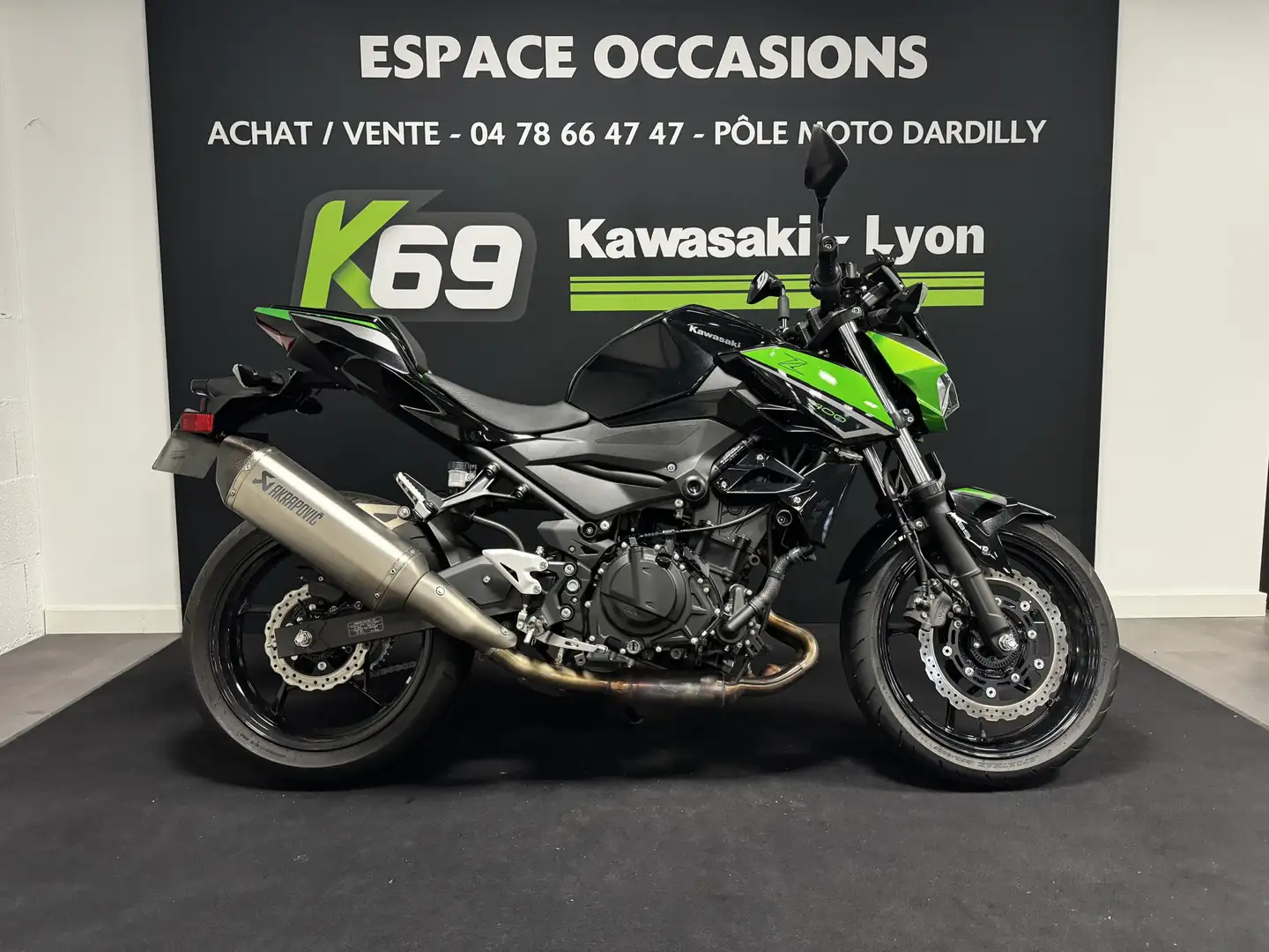 Kawasaki Z 400 Zelená - 1