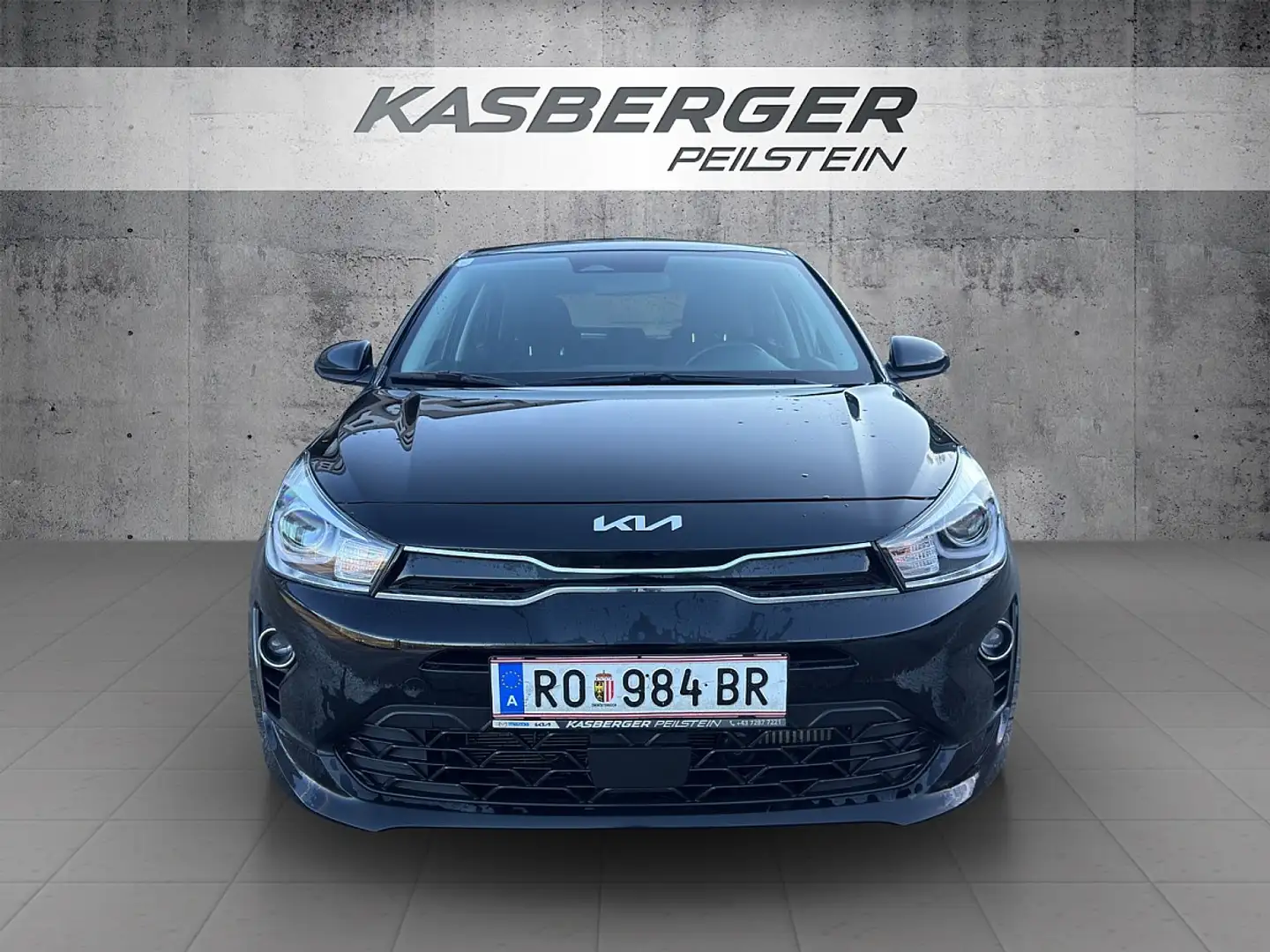 Kia Rio 1,0 TGDI GPF Silber DCT Aut. Schwarz - 2