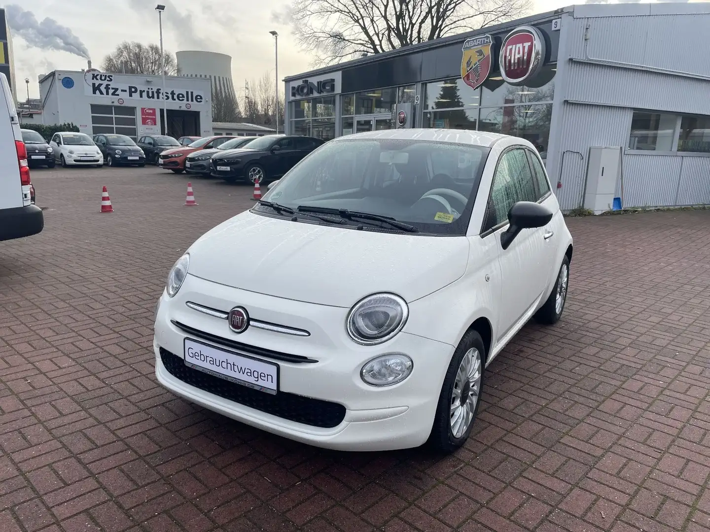 Fiat 500 1.0 CLUB Klima*Tempomat*Apple CarPlay Weiß - 1