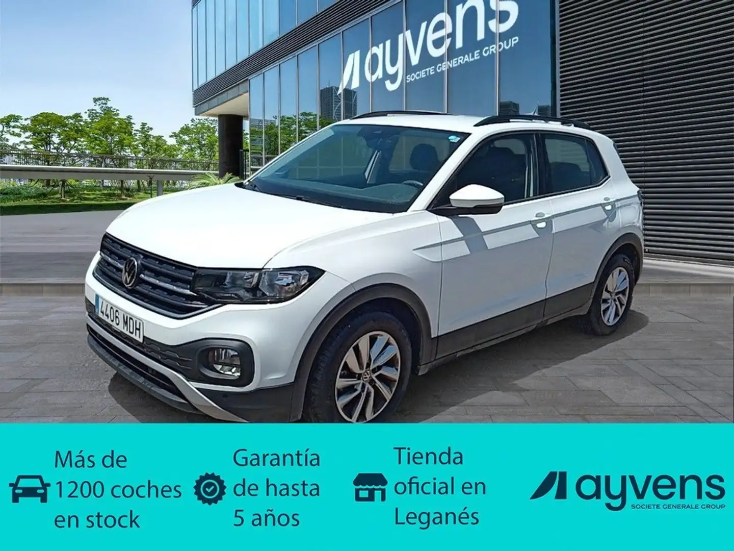 Volkswagen T-Cross 1.0 TSI Advance 81kW Blanco - 1