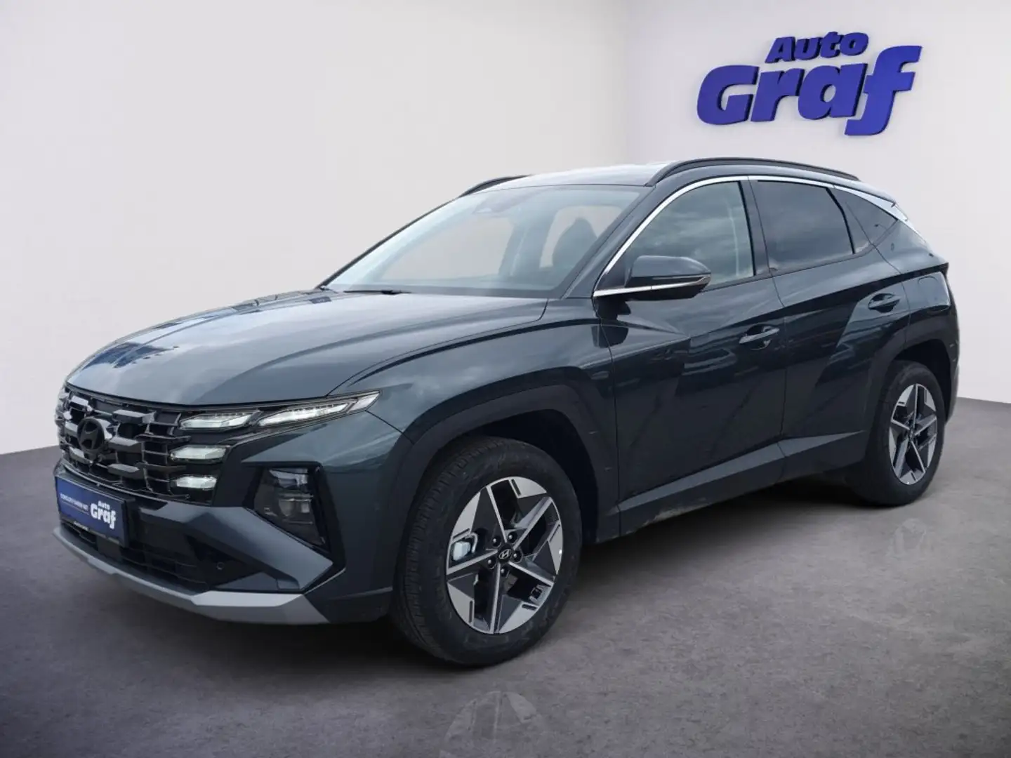 Hyundai TUCSON NX4 GO Plus 1,6 T-GDi HEV 2WD AT t6hu1-PP1 Grün - 1