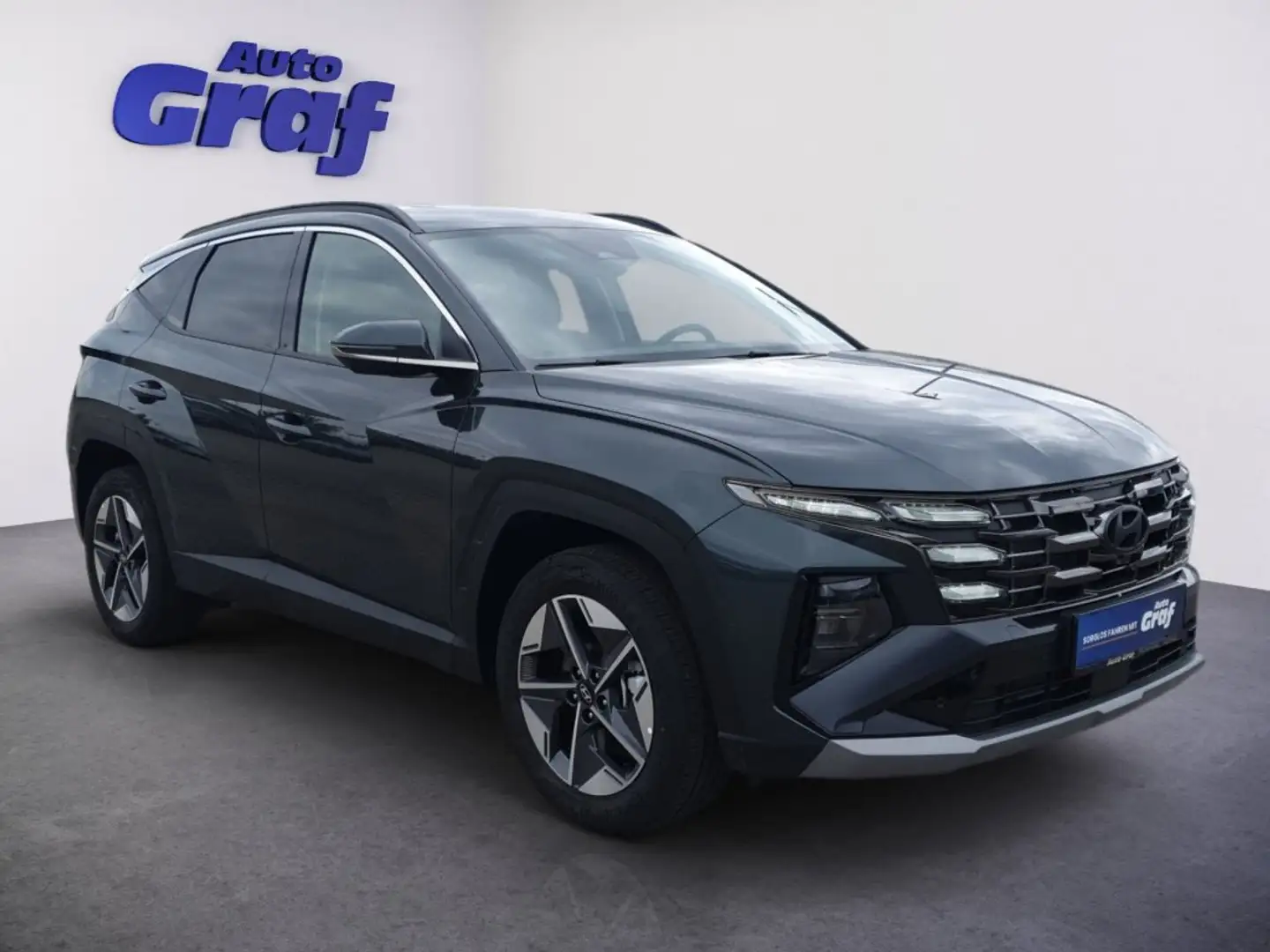 Hyundai TUCSON NX4 GO Plus 1,6 T-GDi HEV 2WD AT t6hu1-PP1 Grün - 2