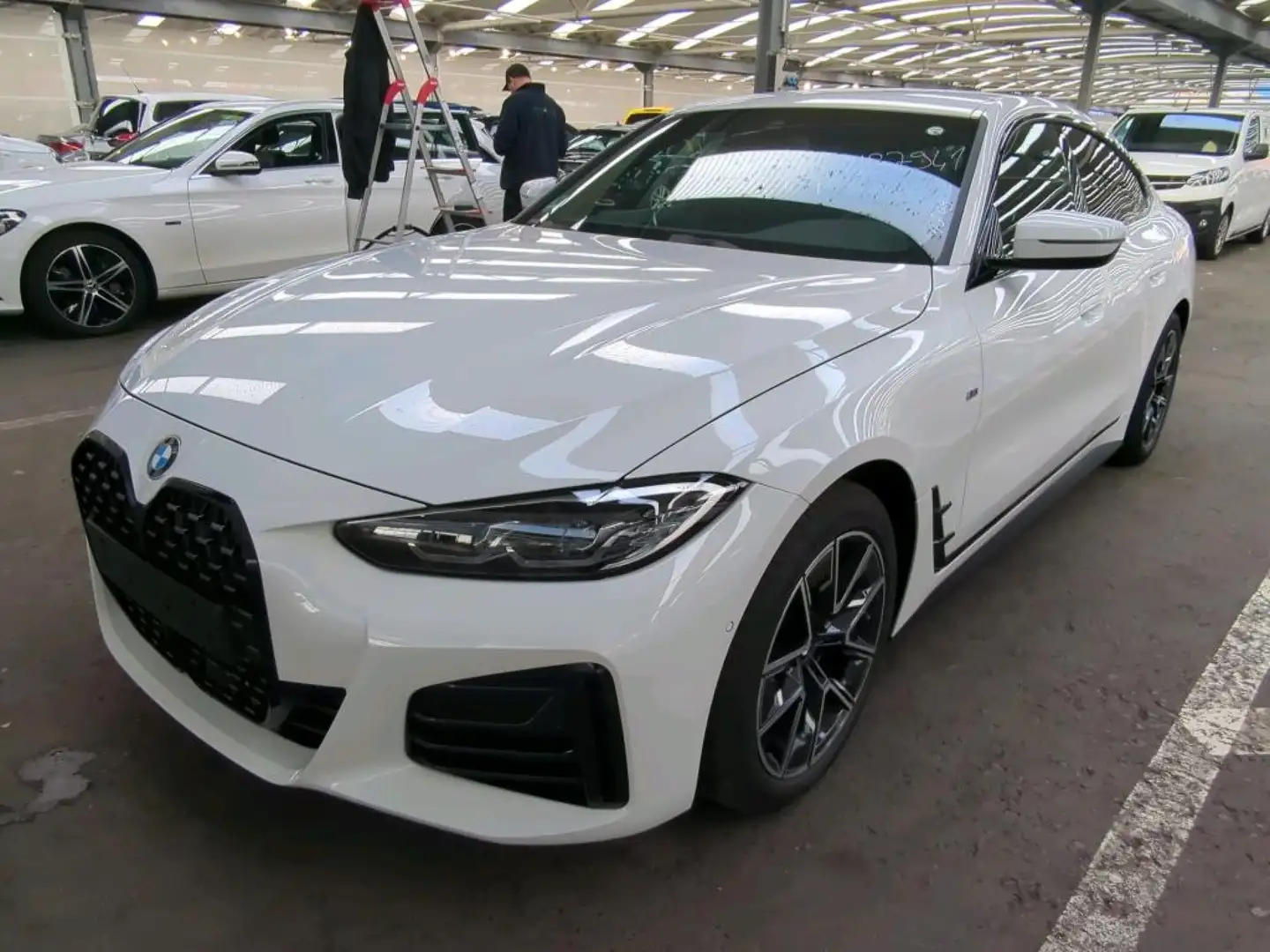 BMW 420 d xDrive Aut. 190cv 48V Msport Bianco - 1