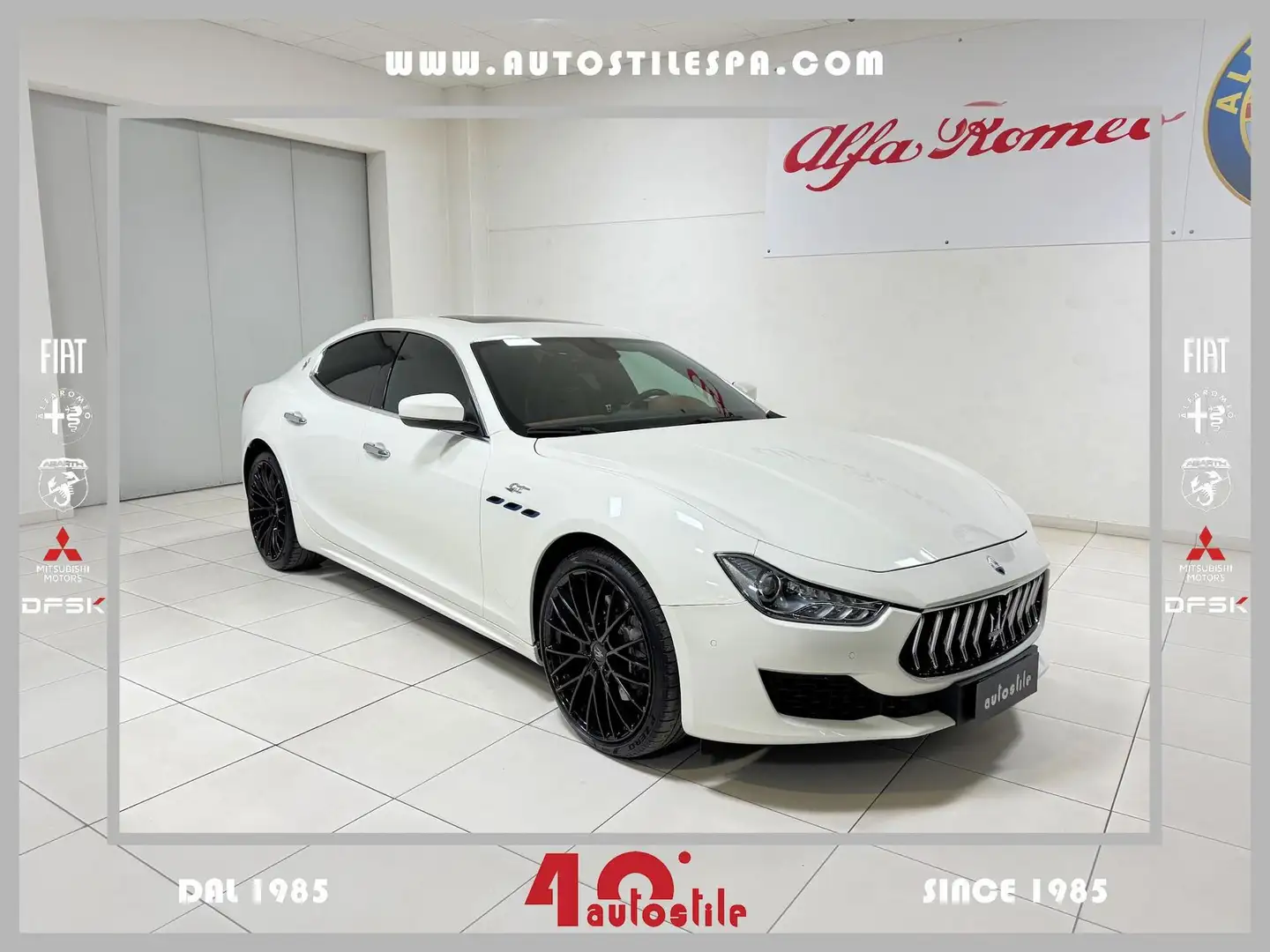 Maserati Ghibli Ghibli 330 CV MHEV GT RWD Blanc - 1
