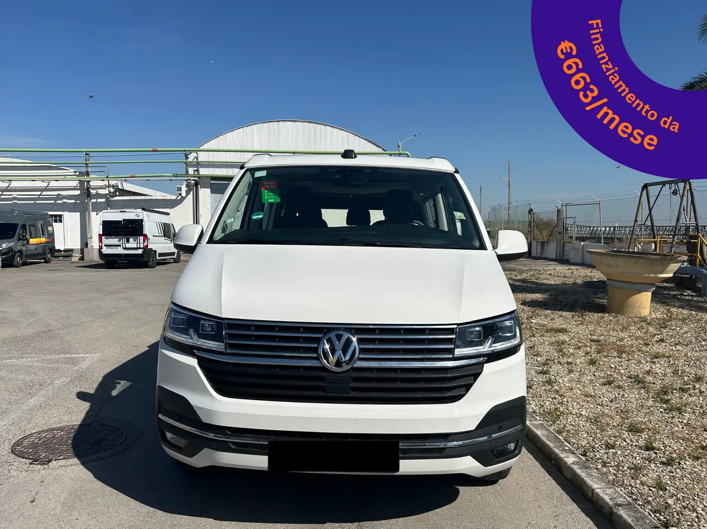 Volkswagen T5 California Volkswagen California | 4 Posti | Letto Tetto Blanc - 1