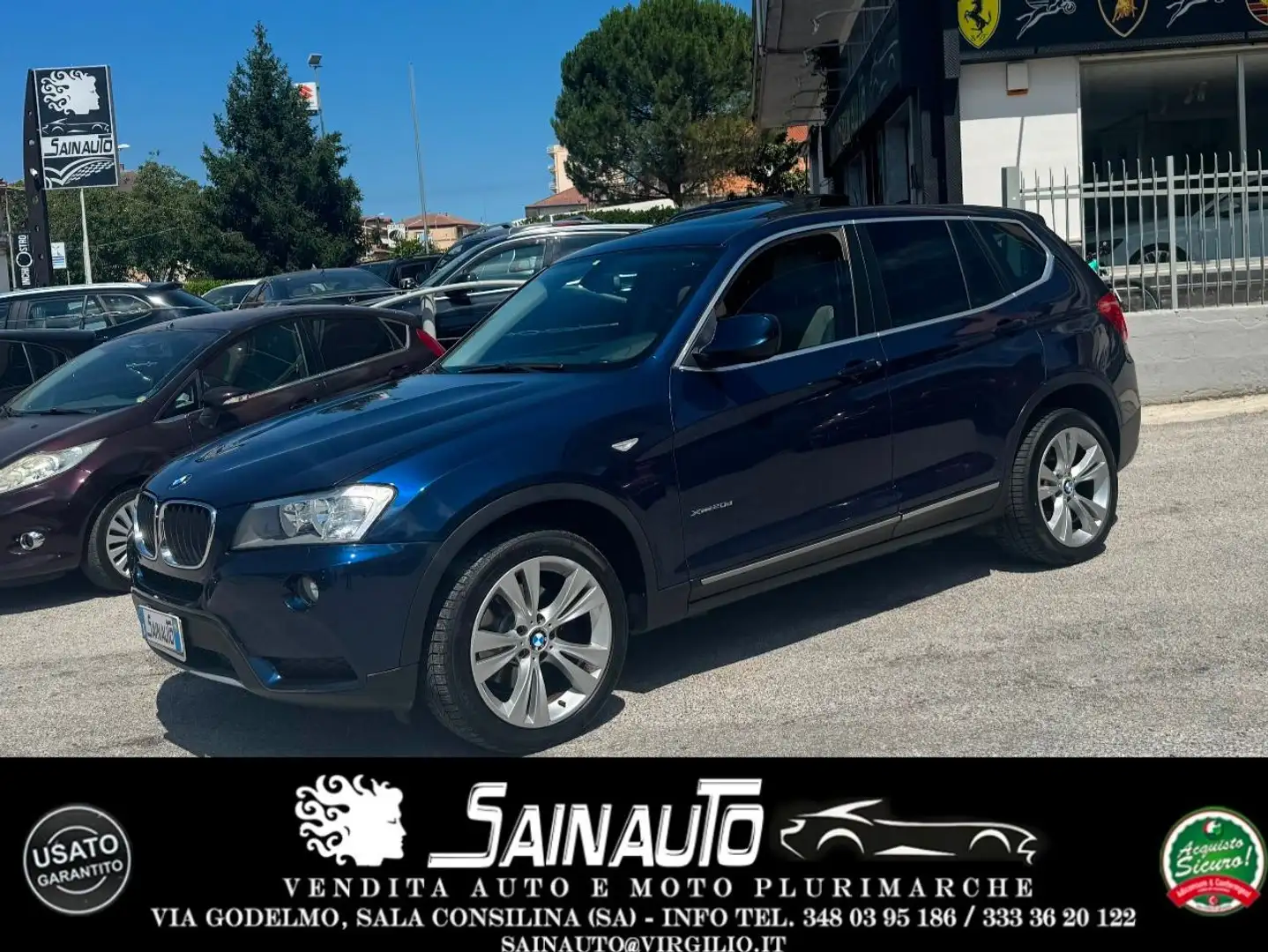 BMW X3 X3 xdrive20d Futura Garanzia 24 mesi Blu/Azzurro - 1