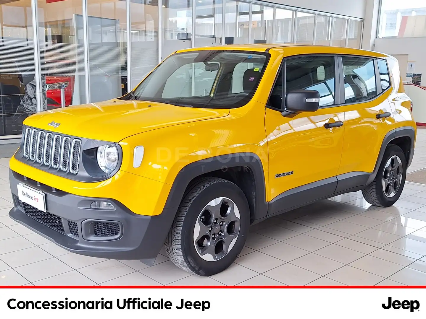 Jeep Renegade 1.6 mjt sport fwd 95cv Giallo - 1