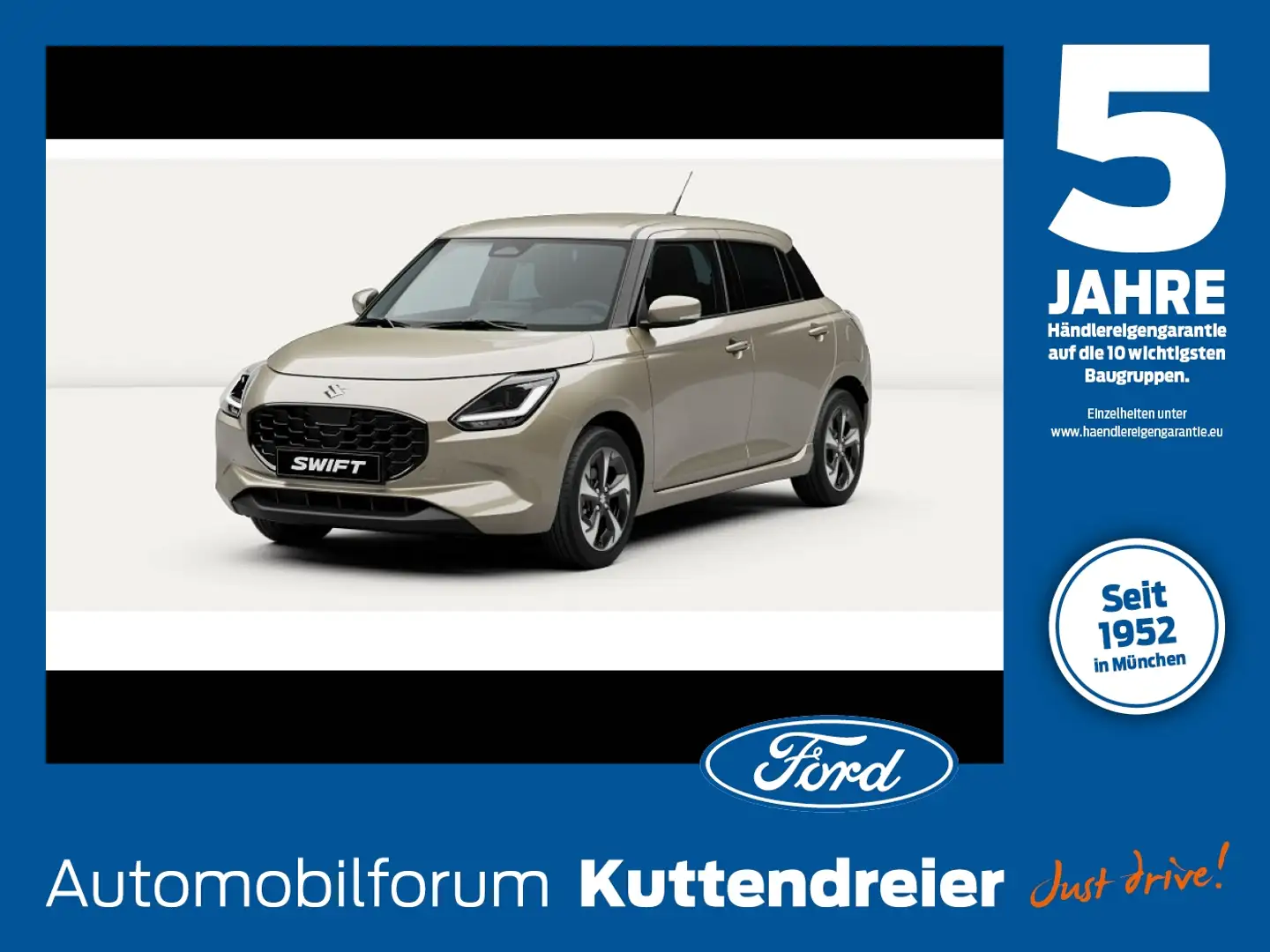 Suzuki Swift 1.2 Comfort Hybrid Rückfahr.Navi, Allrad Бежевий - 1
