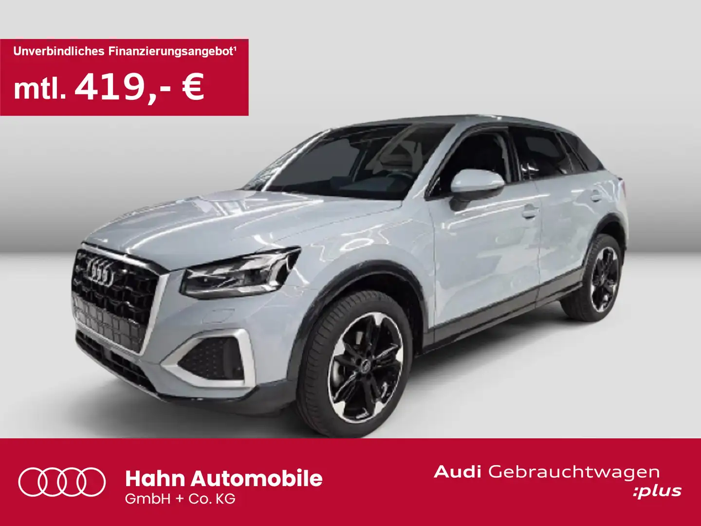 Audi Q2 30 TDI S-tonic advanced Matrix AHK Navi-Vorb. Grau - 1