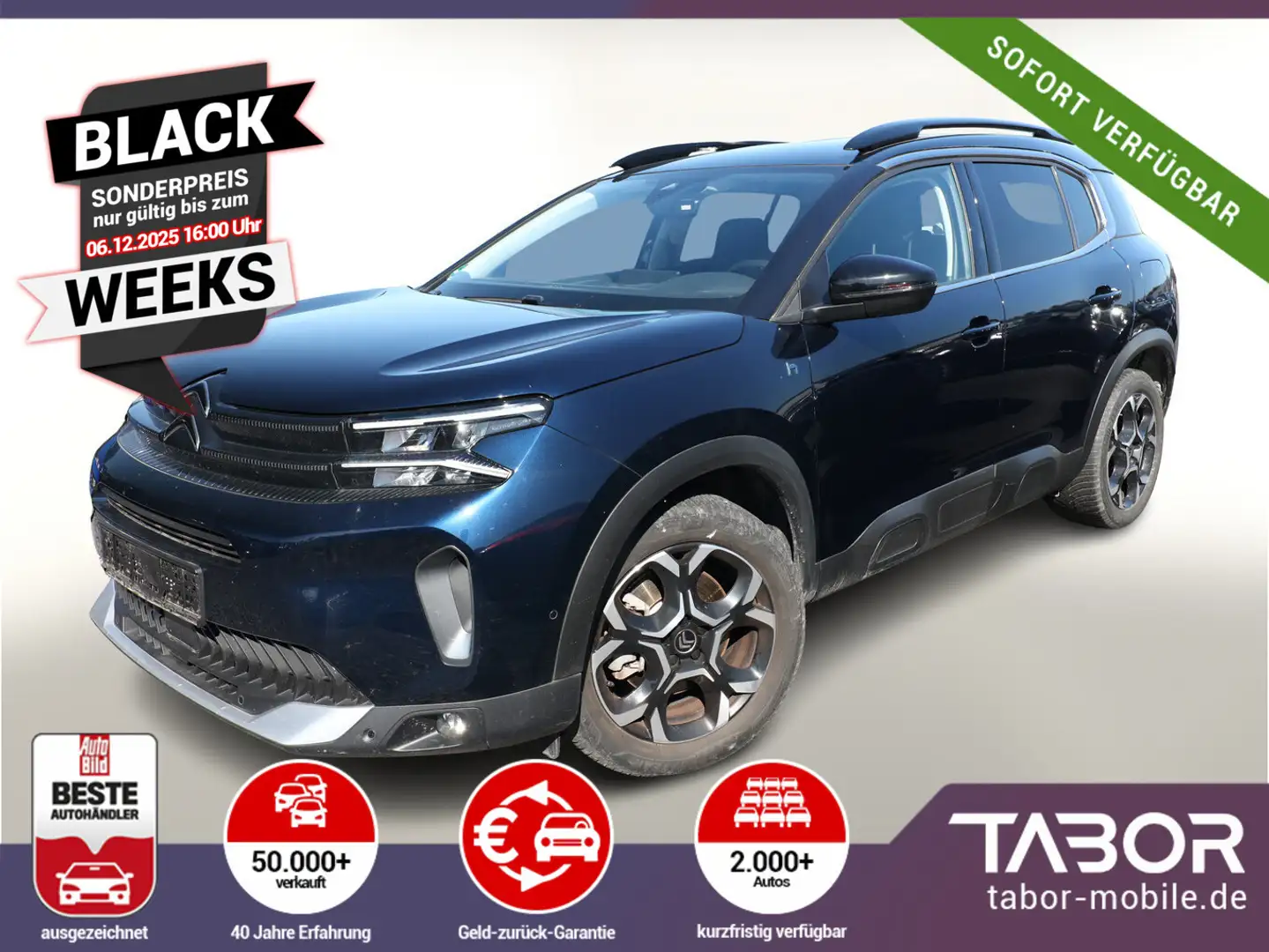 Citroen C5 Aircross Hybrid 225 Aut. Shine Blau - 1