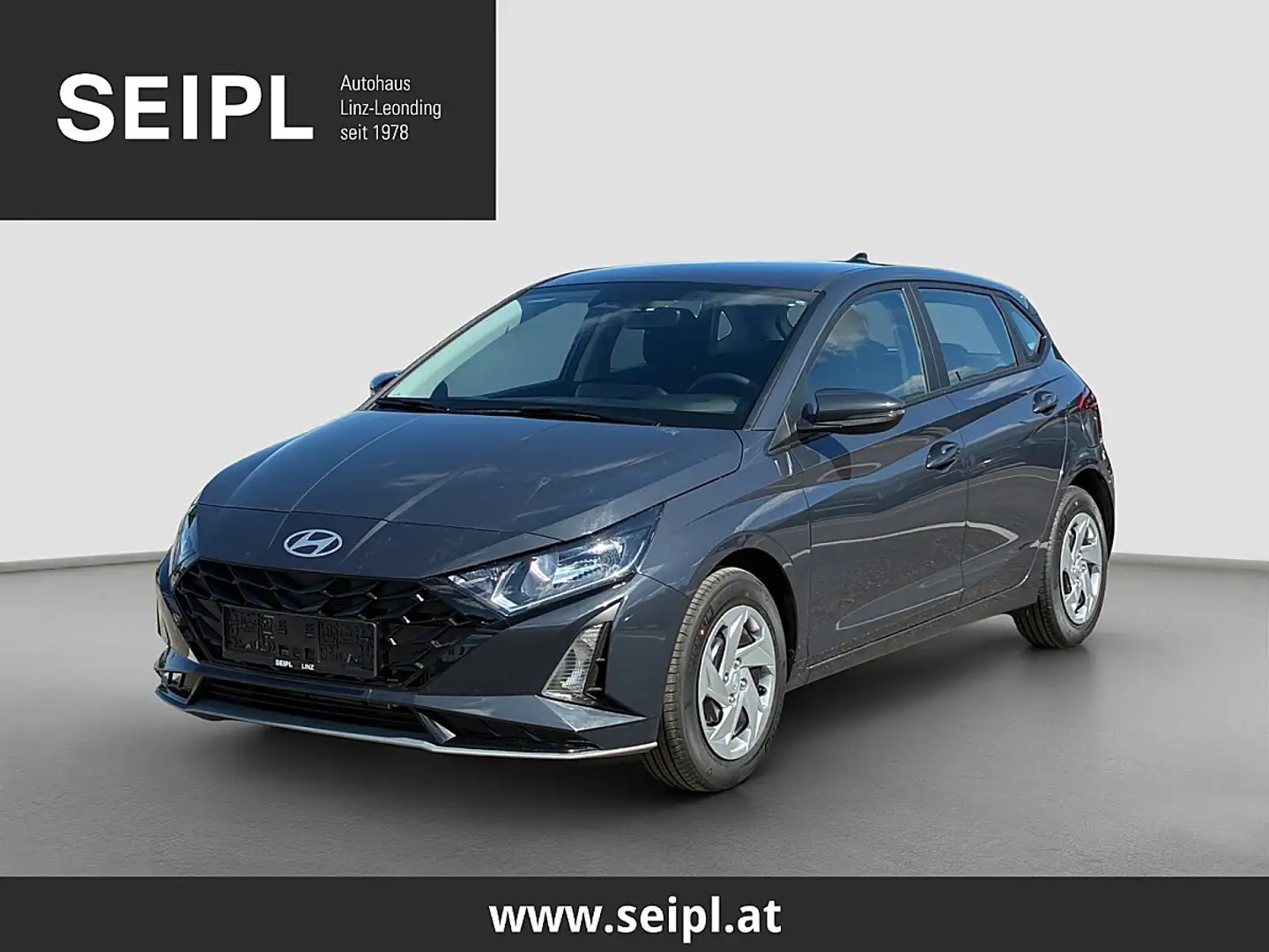 Hyundai i20 1,0 T-GDI Smart Line*Superbonus* Grau - 2