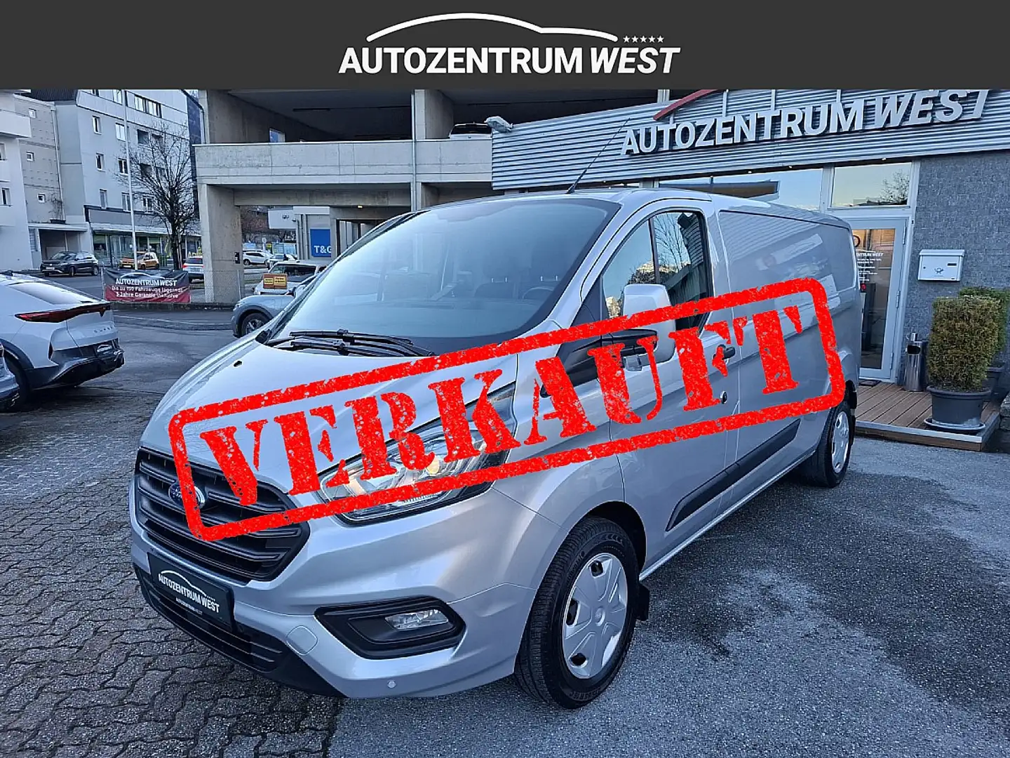 Ford Transit Custom Kasten 2,0 TDCi L2H1 320 Trend *Werkstattausrüs... Silber - 1