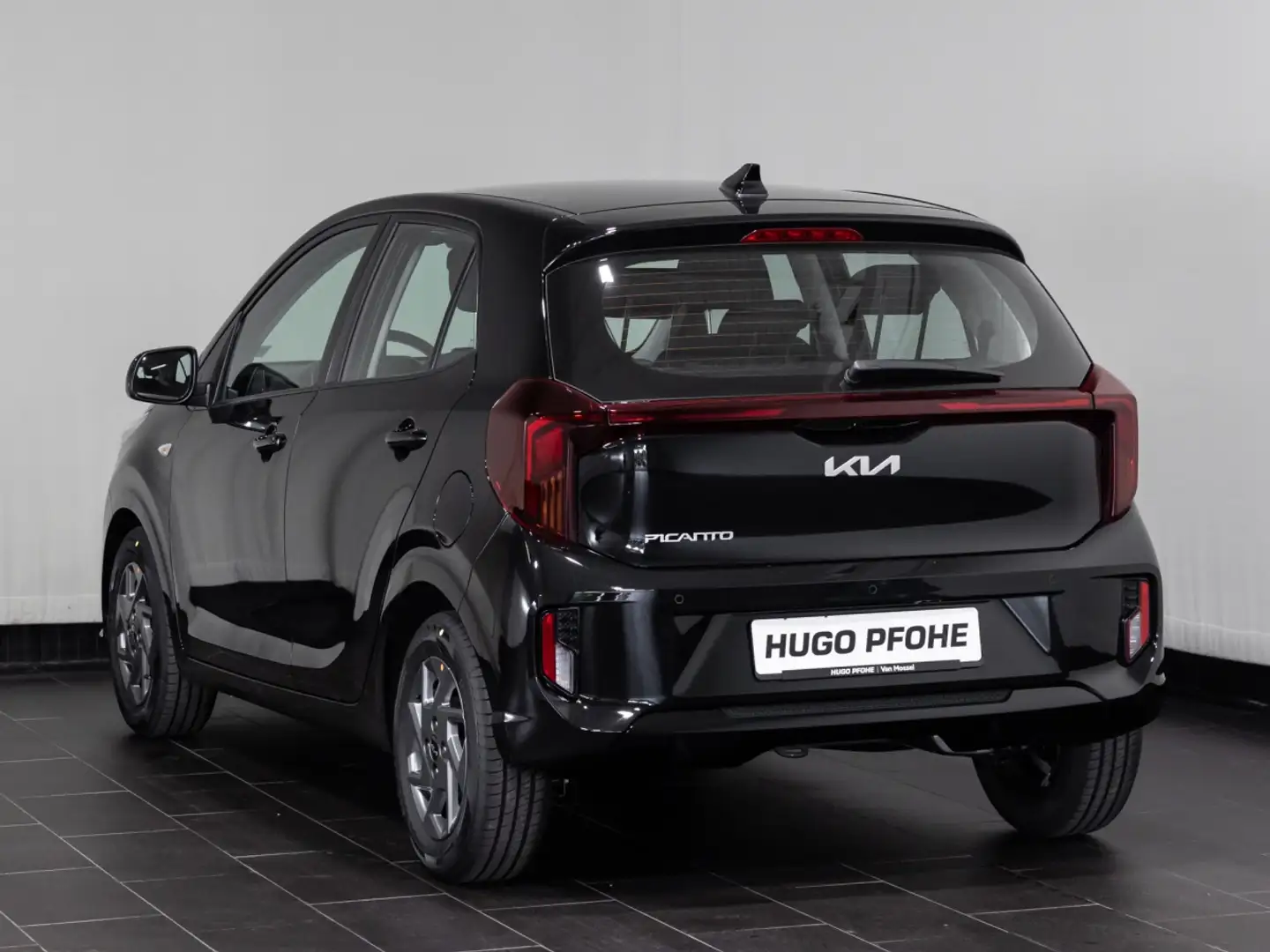 Kia Picanto Vision 80PS Tageszulassung RFK PDC SHZ NAVI Schwarz - 2