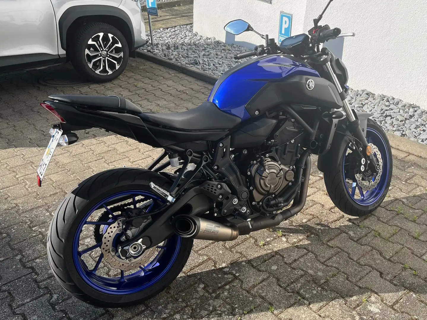 Yamaha MT-07 Blau - 2