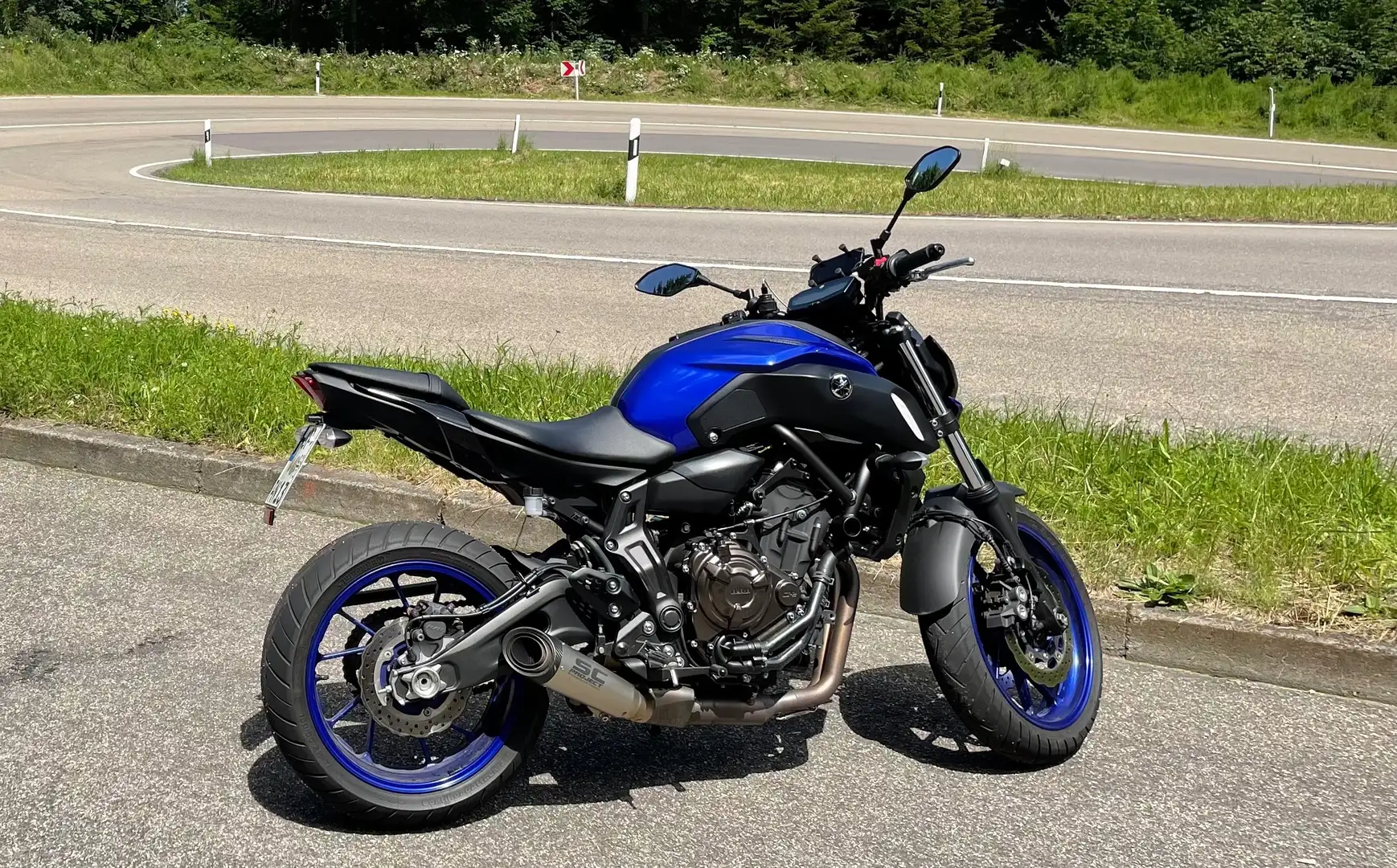 Yamaha MT-07 Albastru - 1