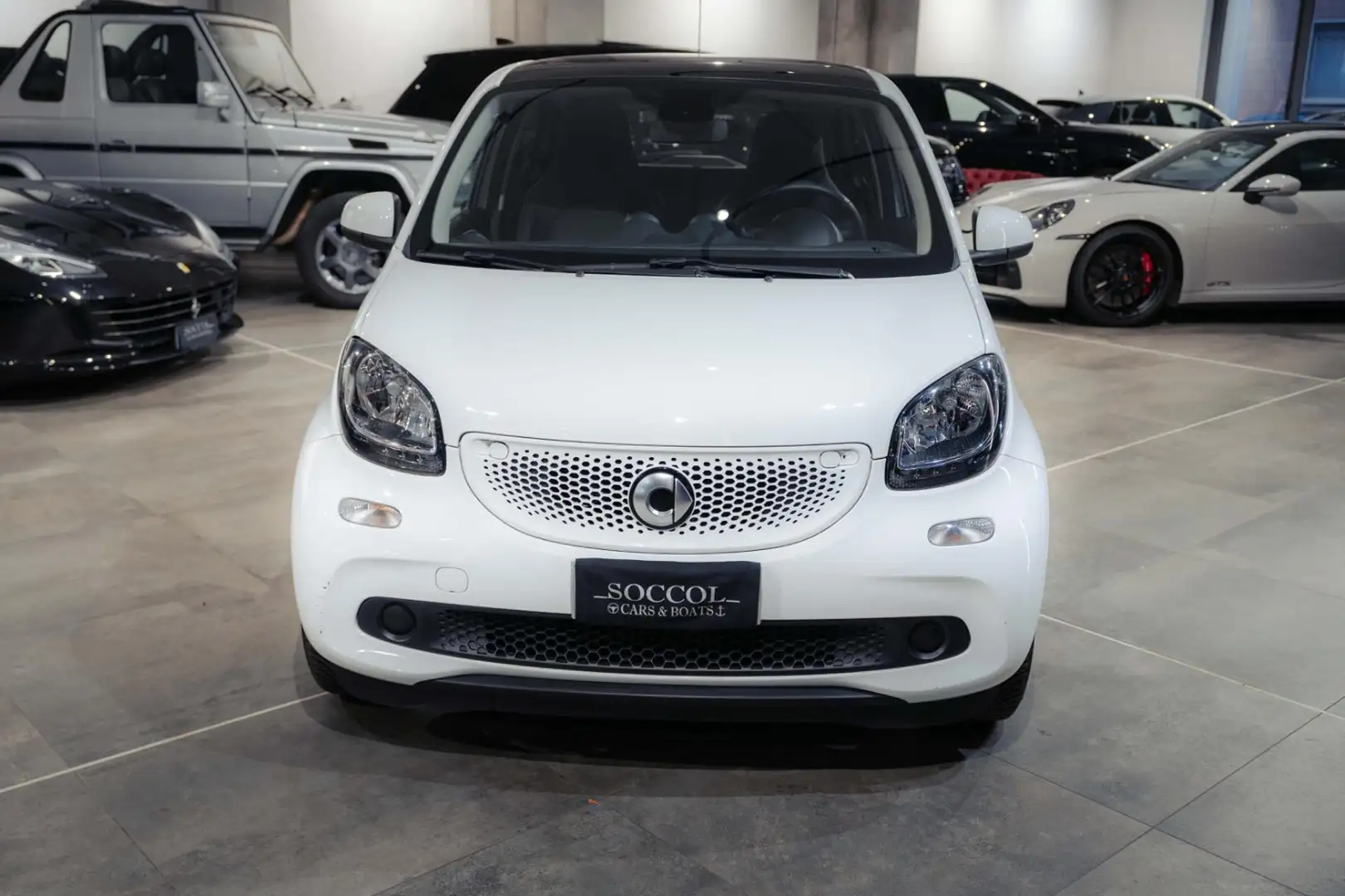 smart forFour 90 0.9 Turbo twinamic Prime*TETTO APR*NAV*SED RISC Weiß - 2