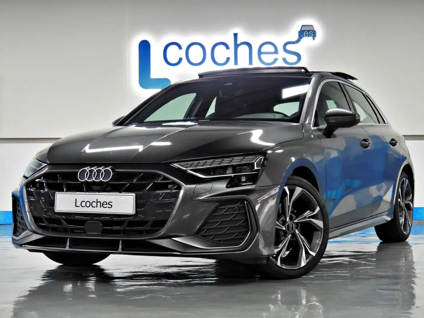 Audi A3 Sportback 35 TFSI S line S tronic Gris - 1