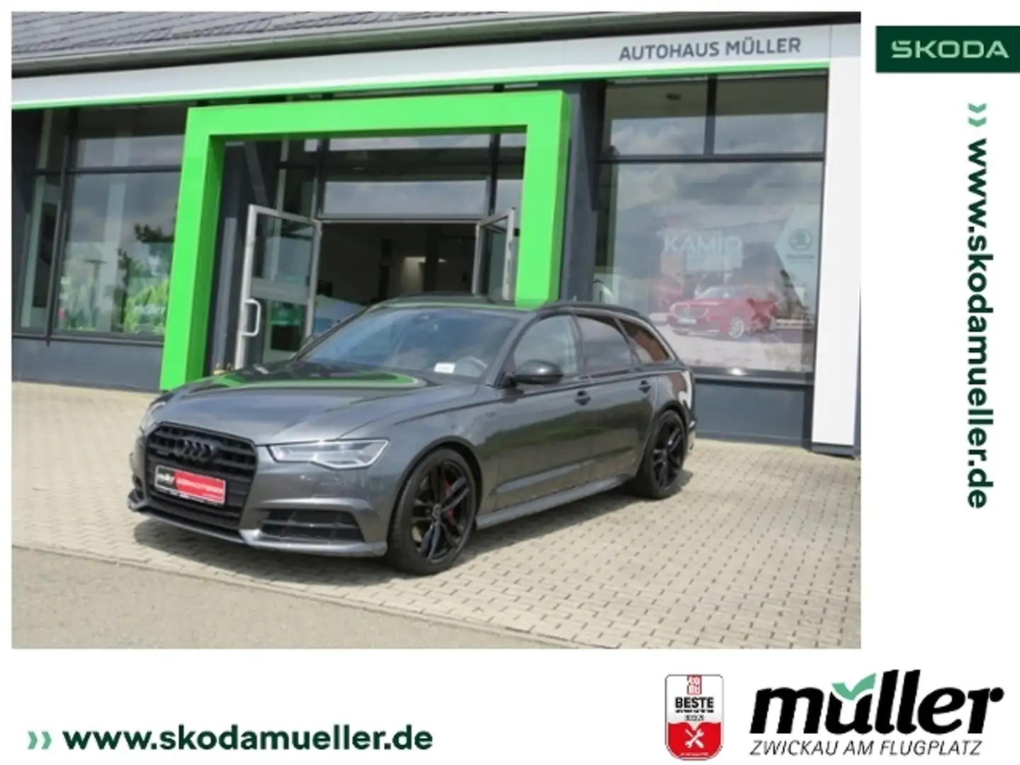 Audi A6 Avant 3.0TDI quattro competition MATRIX MMI Grau - 1