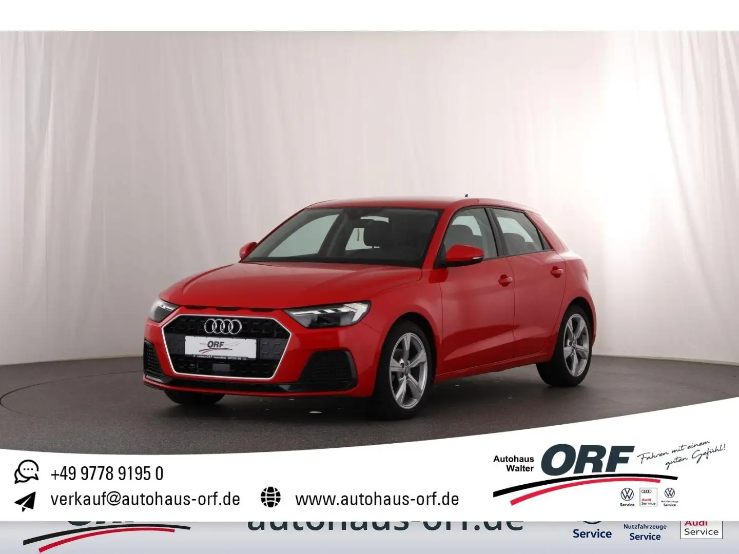 Audi A1 Sportback 30 TFSI 1.0 advanced LED VIRTUAL TE Rot - 1