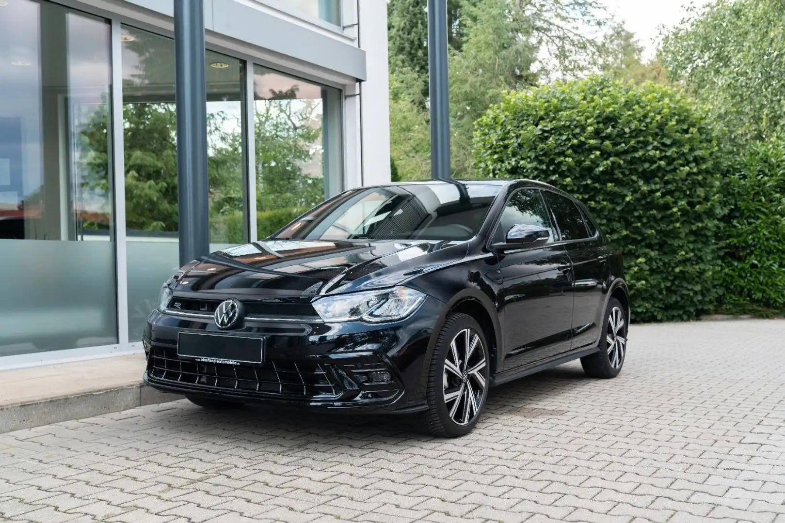Volkswagen Polo VI R-Line/ SERVICE NEU/ IQ DRIVE/ NAVI/ LED Negro - 1