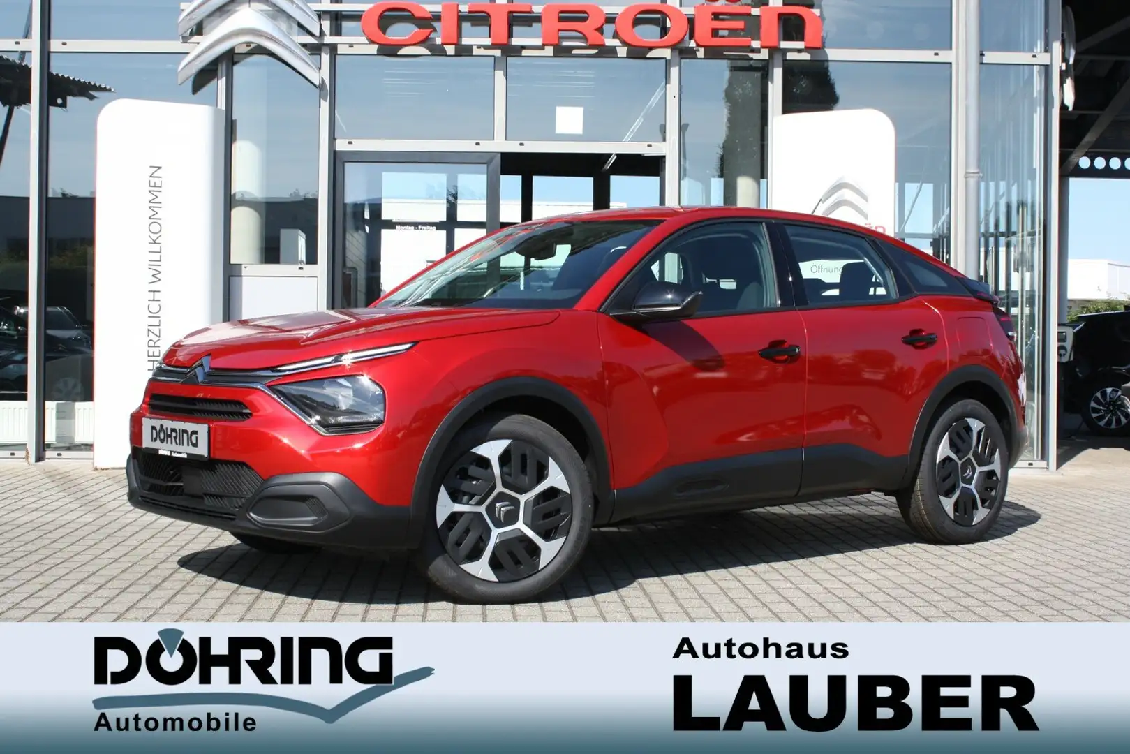 Citroen C4 C4 PureTech 100 S&S You** Einparkhilfe, Kamera, Te Rot - 1