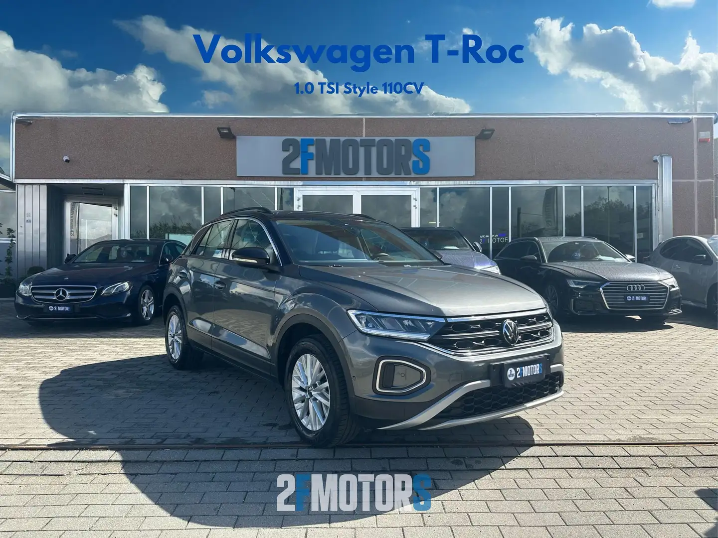 Volkswagen T-Roc 1.0 tsi Style 110cv Grigio - 1