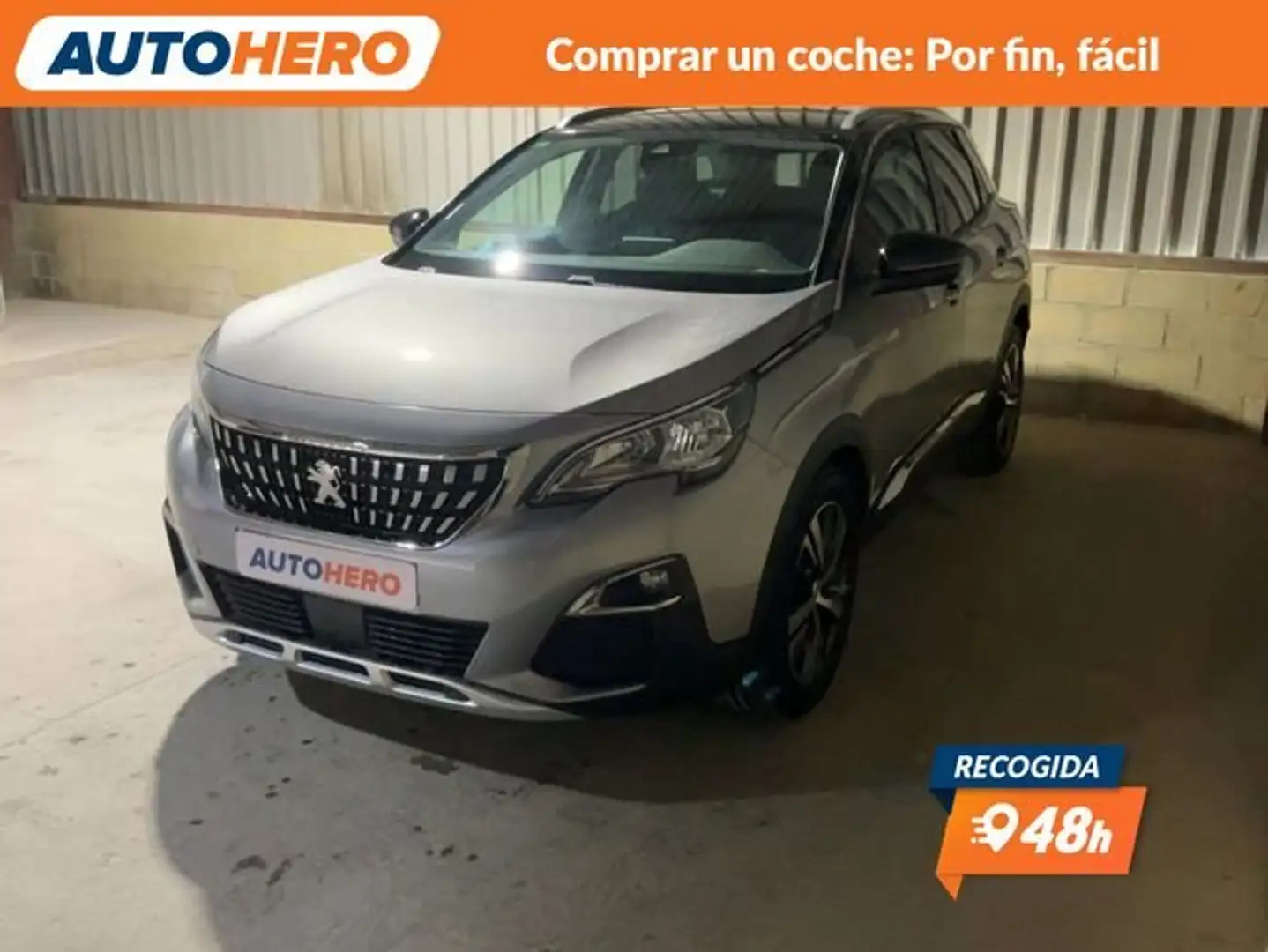 Peugeot 3008 1.5 Blue-HDi Allure Gris - 1