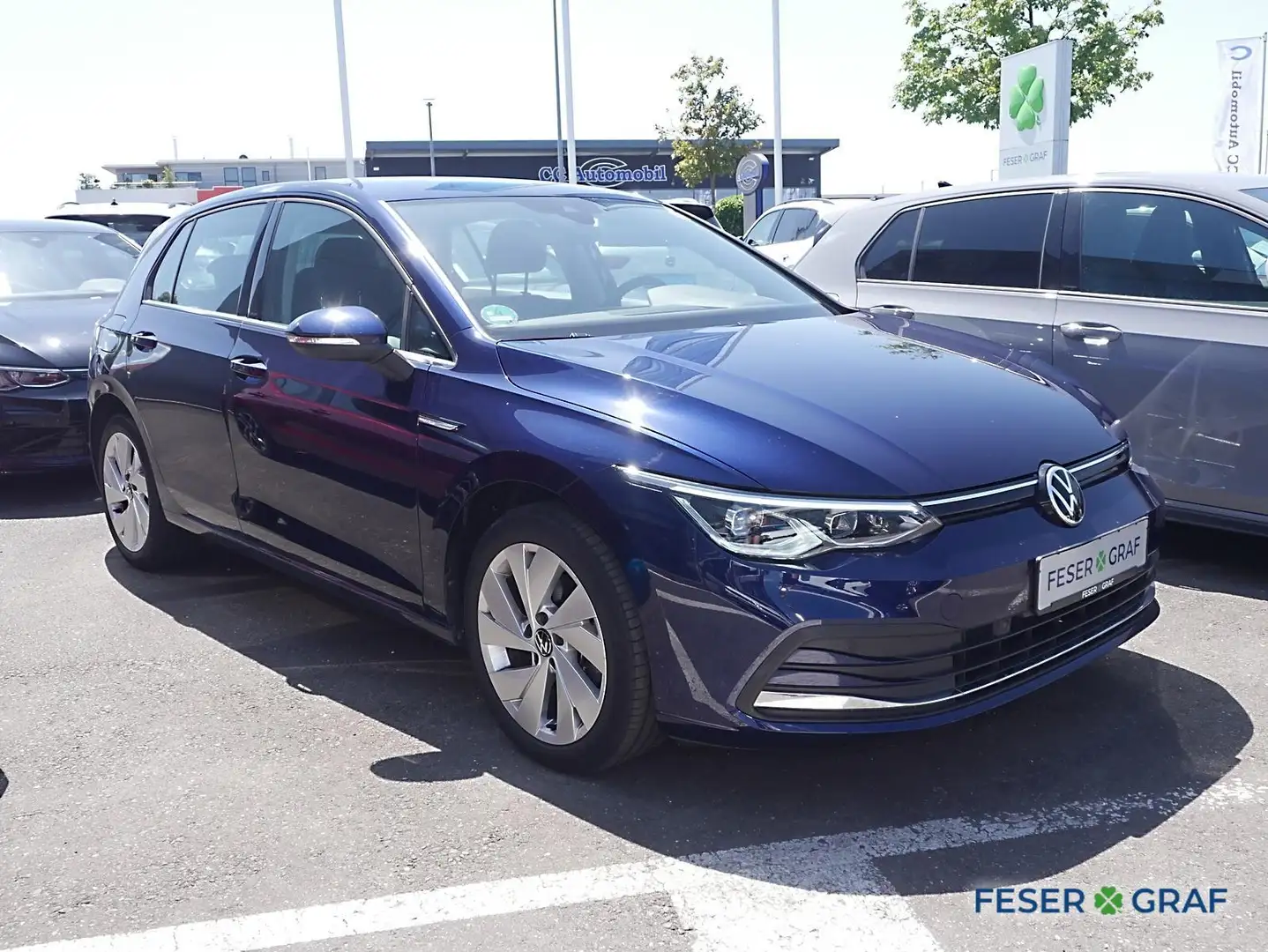 Volkswagen Golf VIII Style 1.5 eTSI DSG R-Kamera Navi ACC Blauw - 2