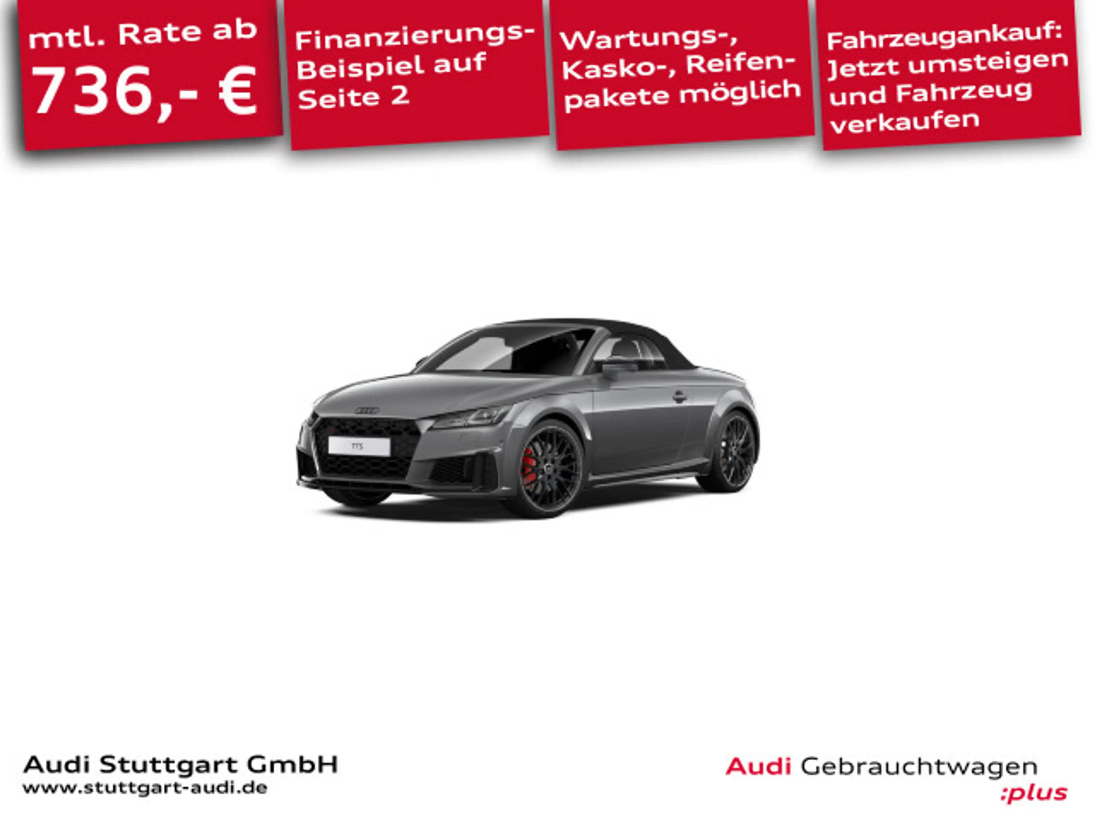 Audi TTS 2.0 TFSI quattro Kamera CarPlay 20'