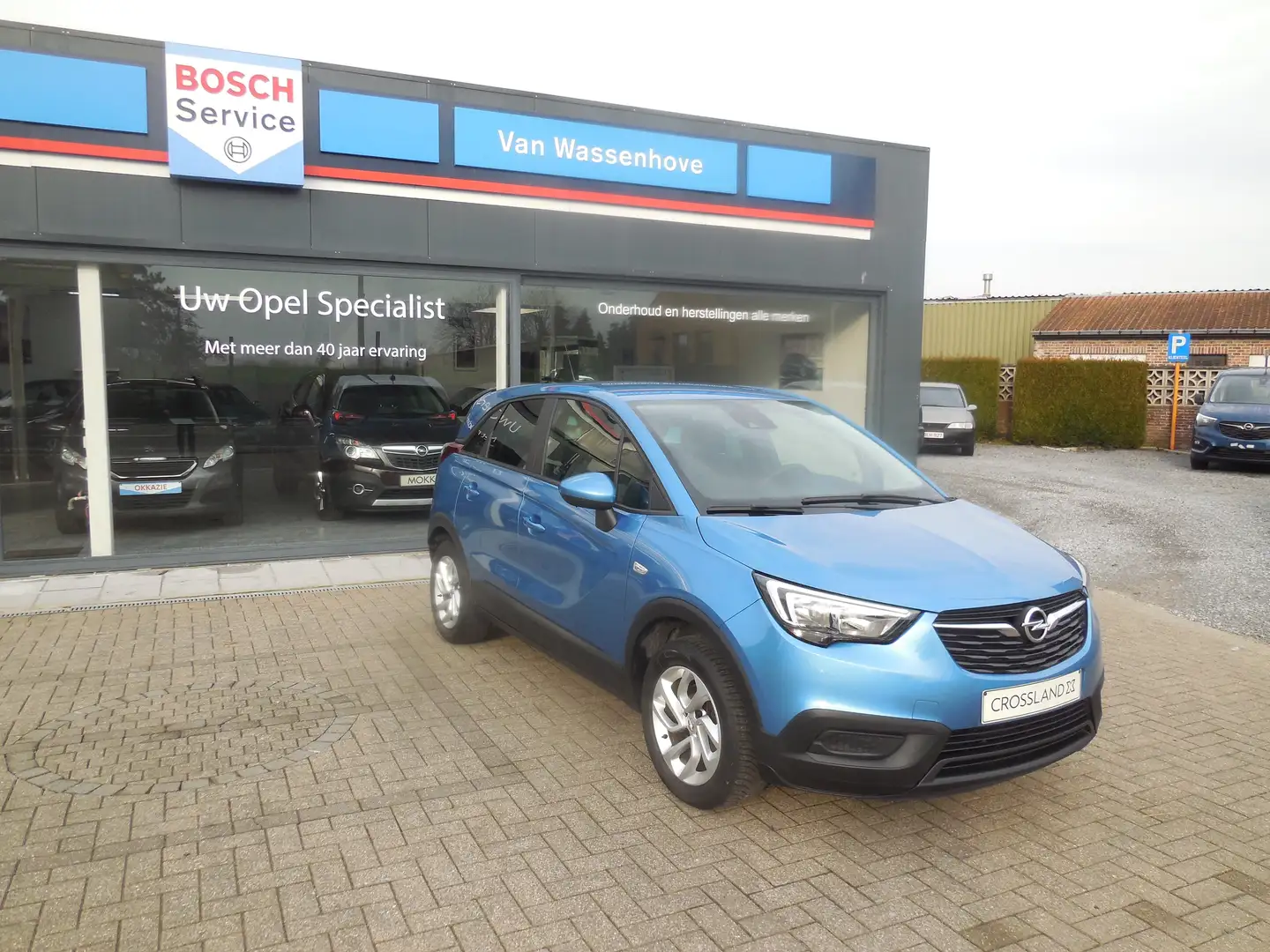 Opel Crossland X Edition 1.2 turbo bj. 01/2019 70690 km **OVERNAME* Blauw - 2