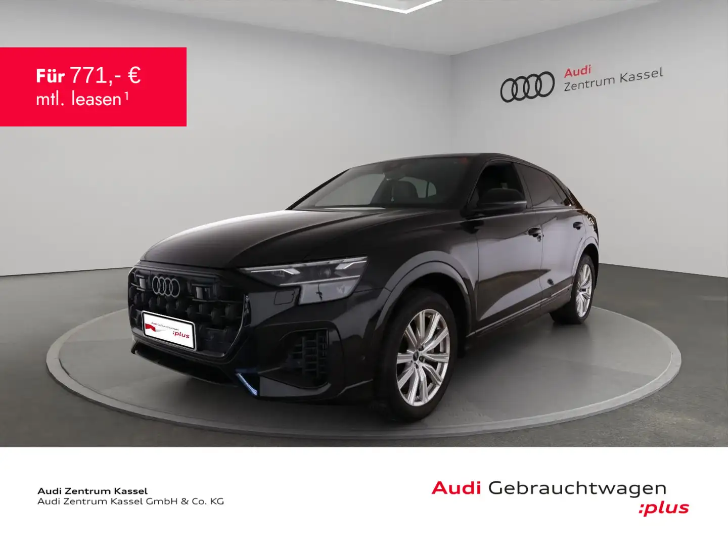 Audi Q8 55 TFSIe qu. HUD AHK Matrix Luftf. Kameras Noir - 1