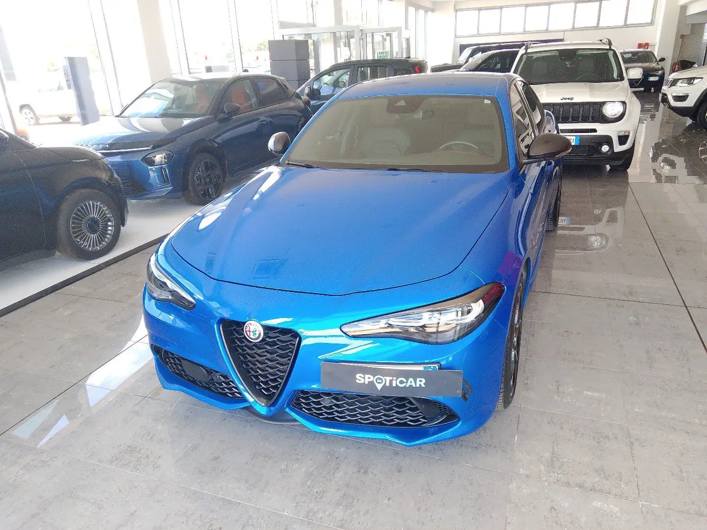 Alfa Romeo Giulia Giulia 2.2 Turbodiesel 210 CV AT8 AWD Q4 Veloce Blau - 1